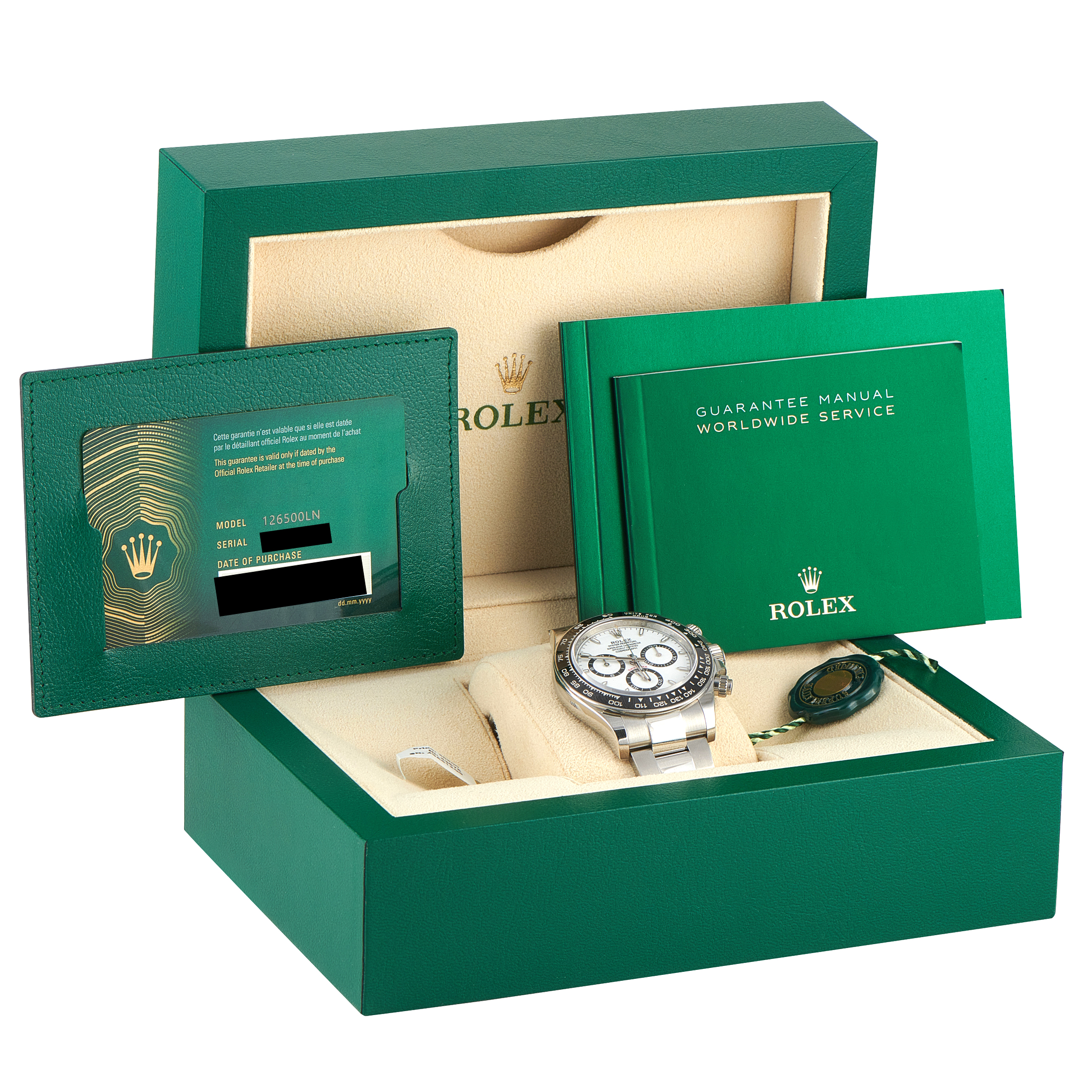 Rolex Daytona White Dial Steel Watch 126500LN - Image 5