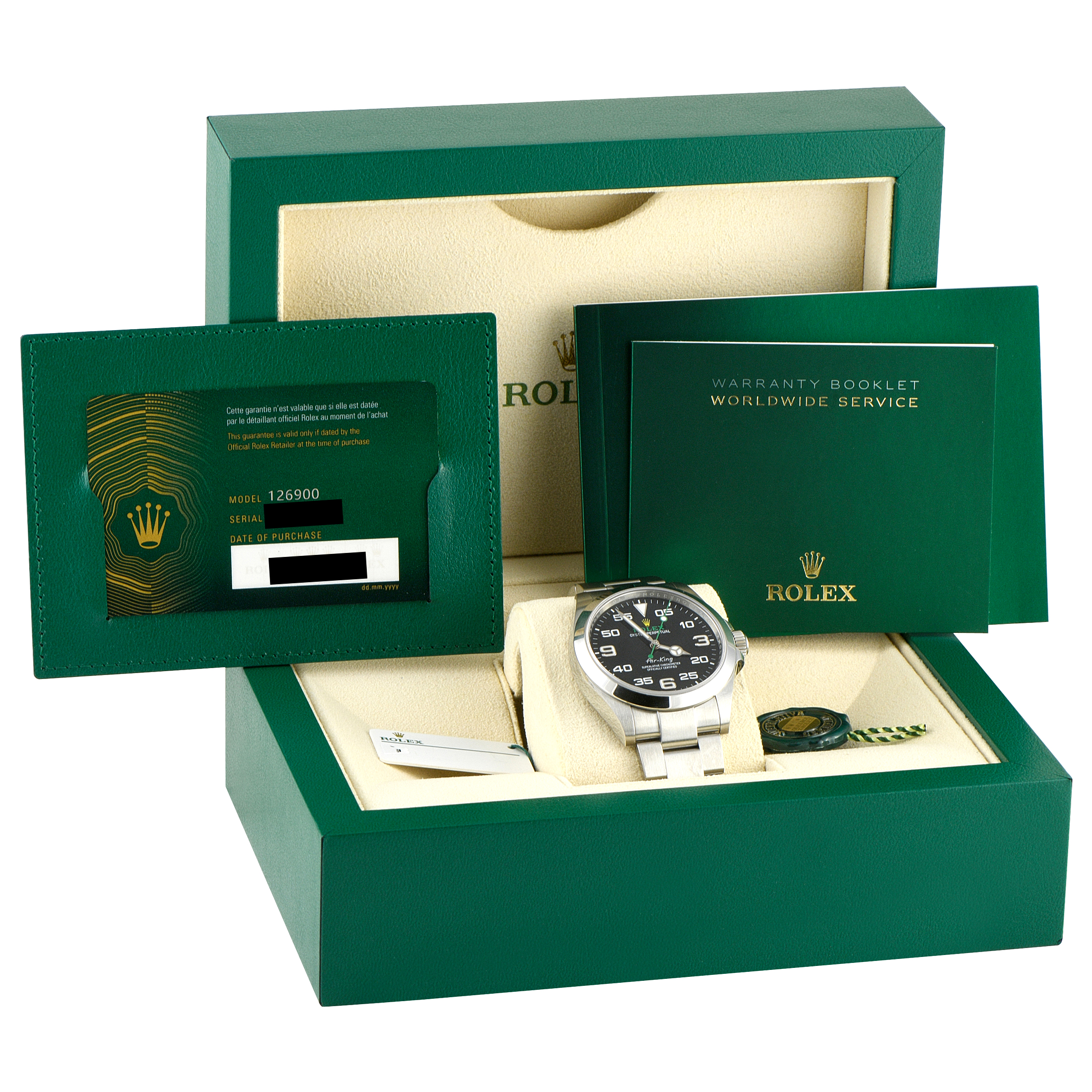 Rolex Air-King Steel Watch 126900 - Image 5
