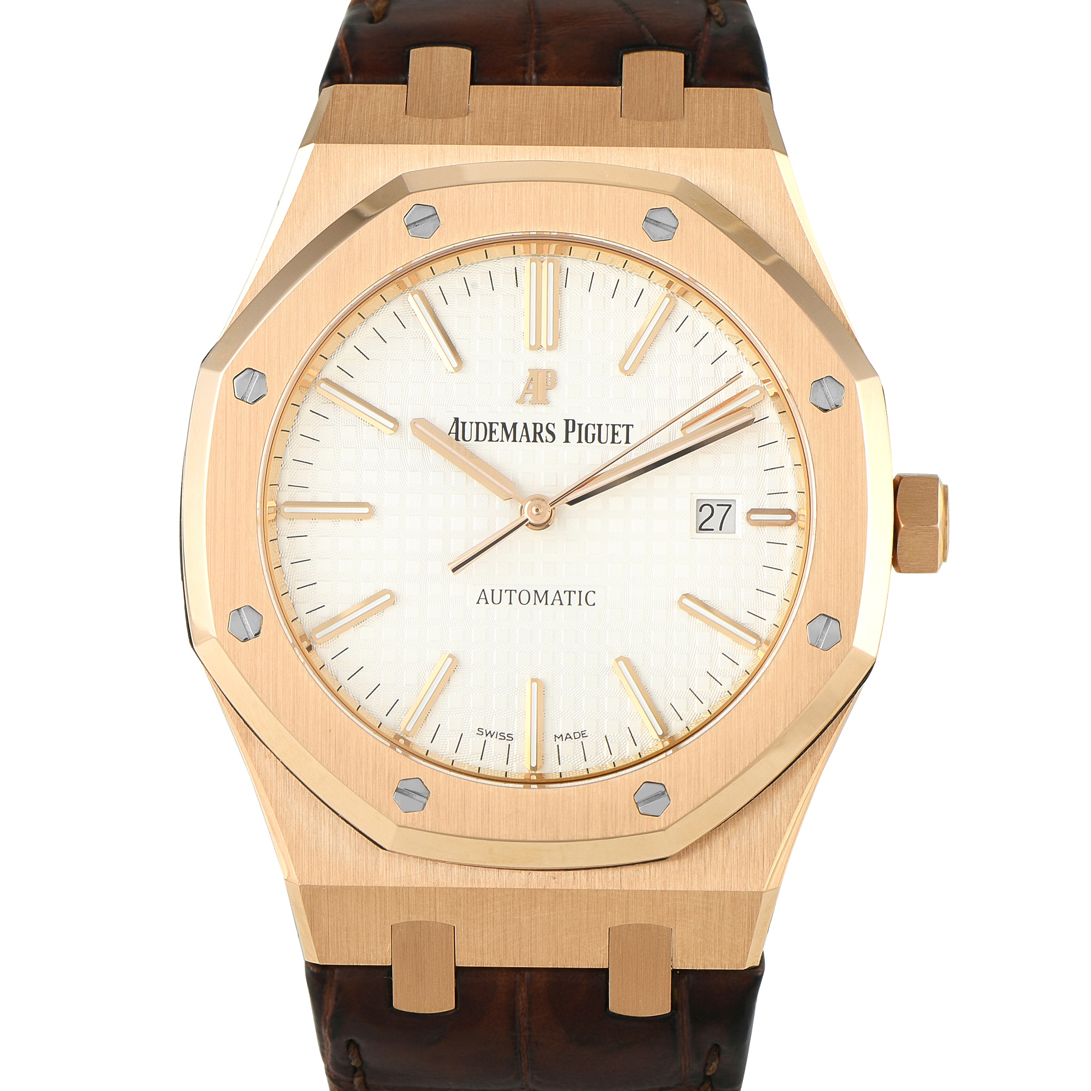Audemars Piguet Royal Oak Pink Gold Watch 15400or.oo.d088cr.01