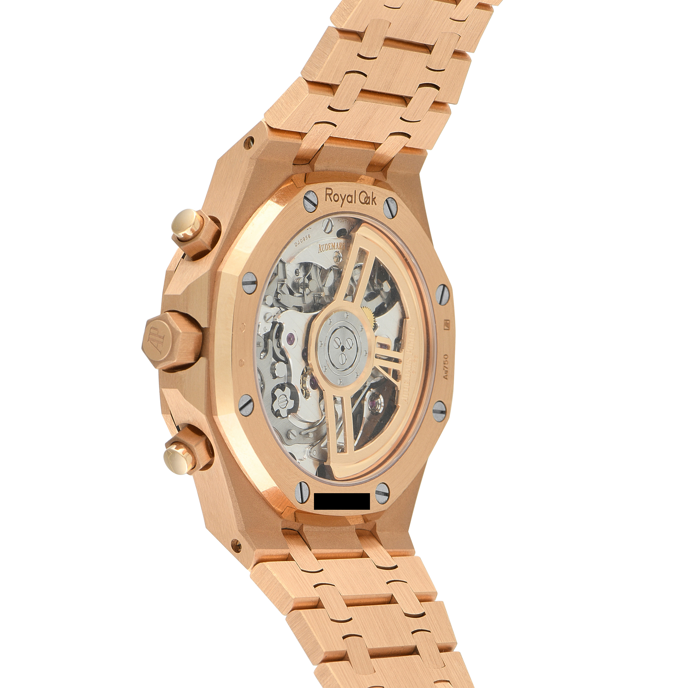 Audemars Piguet Royal Oak Chronograph Khaki Dial Rose Gold Watch 26240or.oo.1320or.08 - Image 3