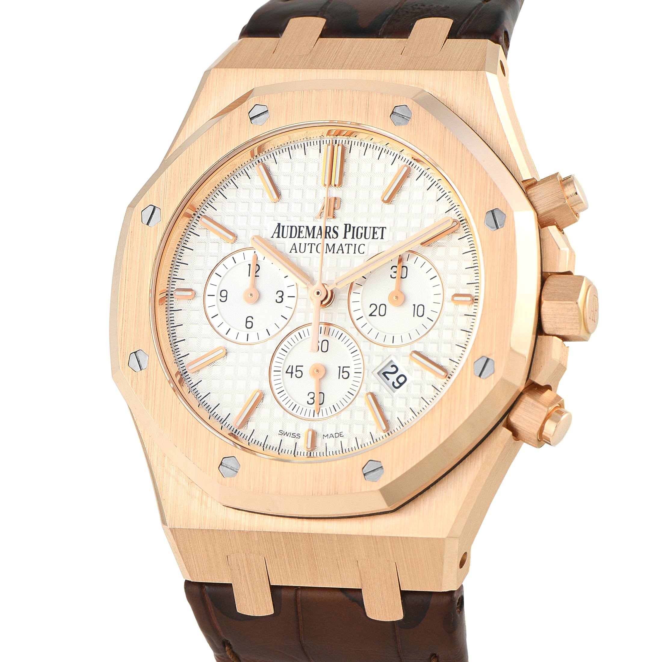 Audemars Piguet Royal Oak Chronograph Rose Gold Watch 26320or.oo.d088cr.01 - Image 2