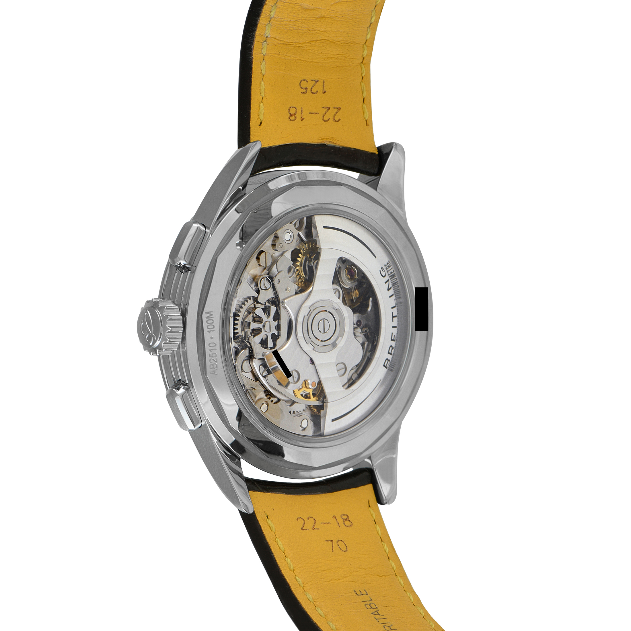 Breitling Premier B25 Datora Chronograph Steel Watch AB2510201K1P1 - Image 3
