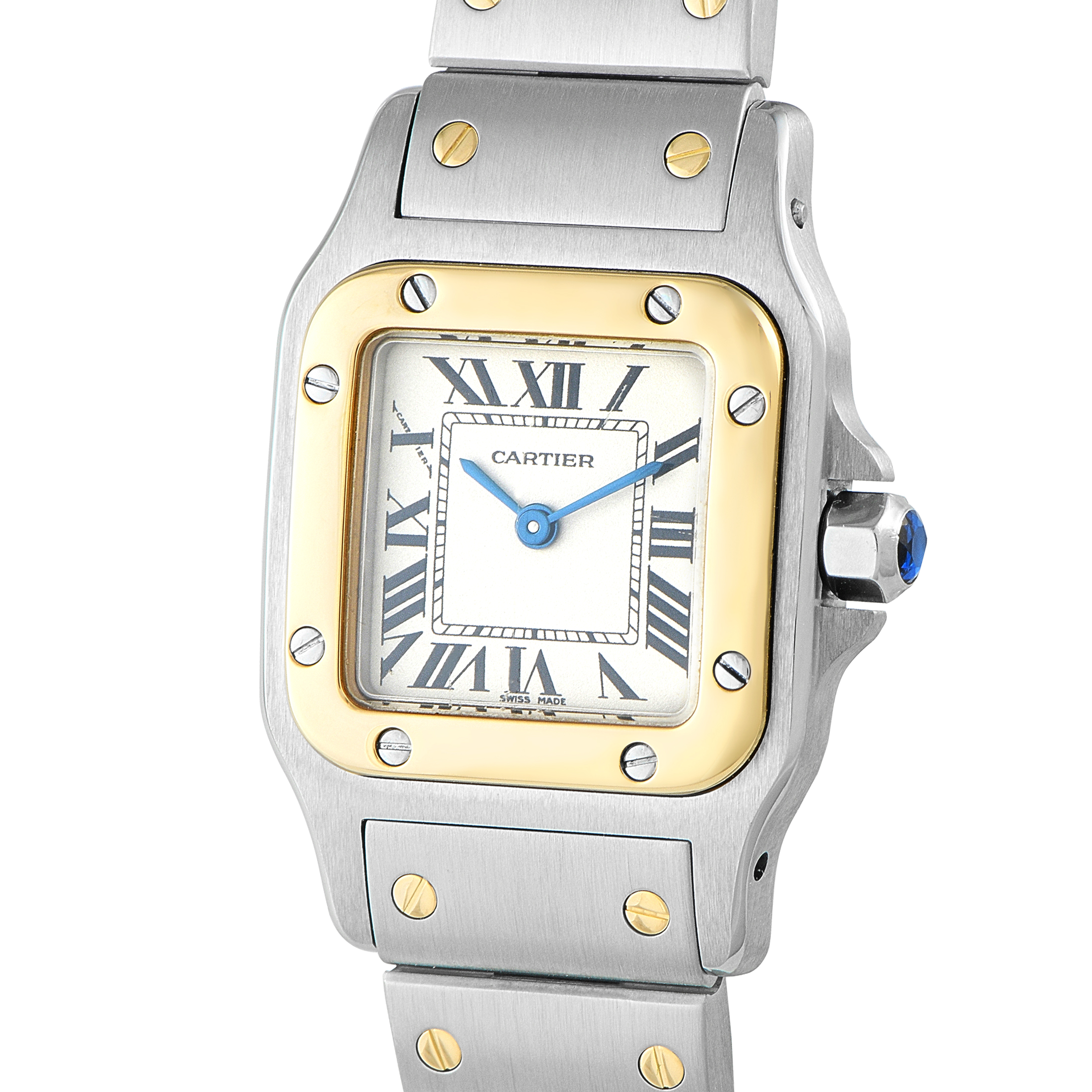Cartier Santos Galbée Two-Tone Quartz Watch W20012C4 - Image 2