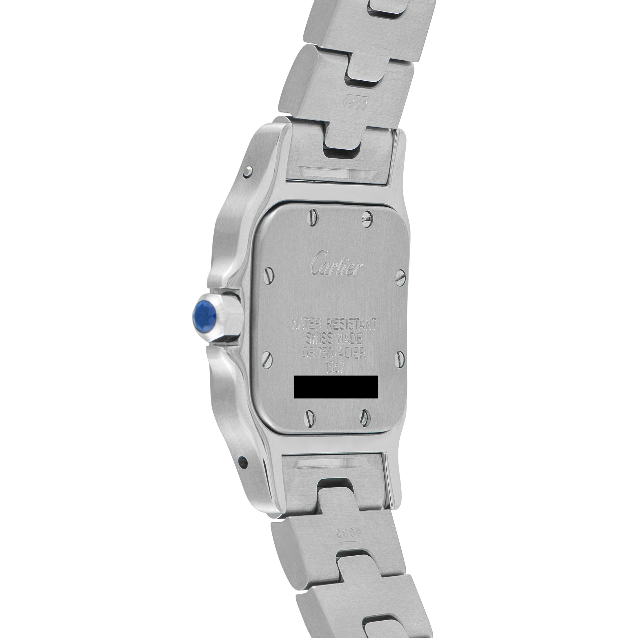 Cartier Santos Galbée Two-Tone Quartz Watch W20012C4 - Image 3