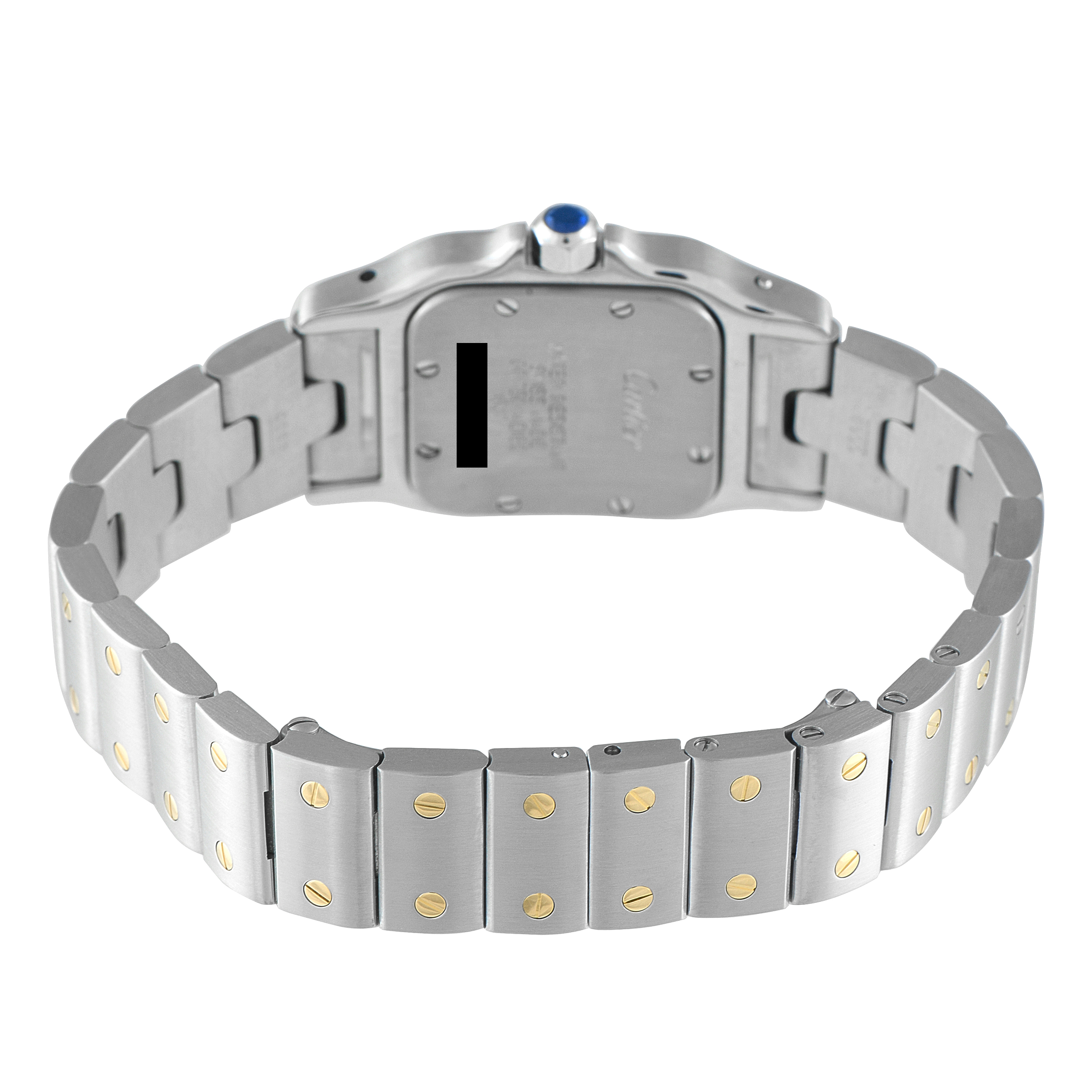 Cartier Santos Galbée Two-Tone Quartz Watch W20012C4 - Image 4