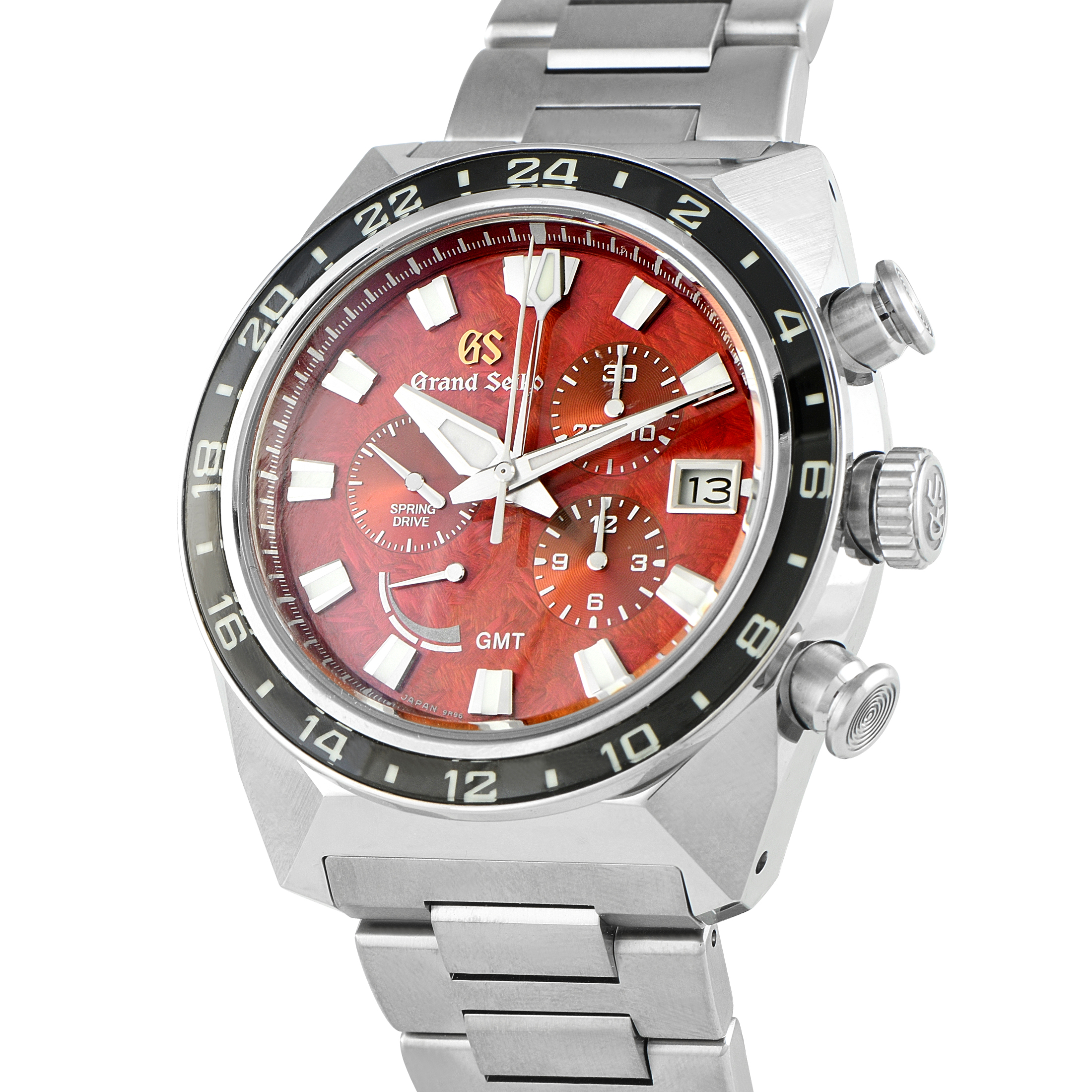 Grand Seiko Spring Drive Chronograph GMT Titanium Watch SBGC275 - Image 2
