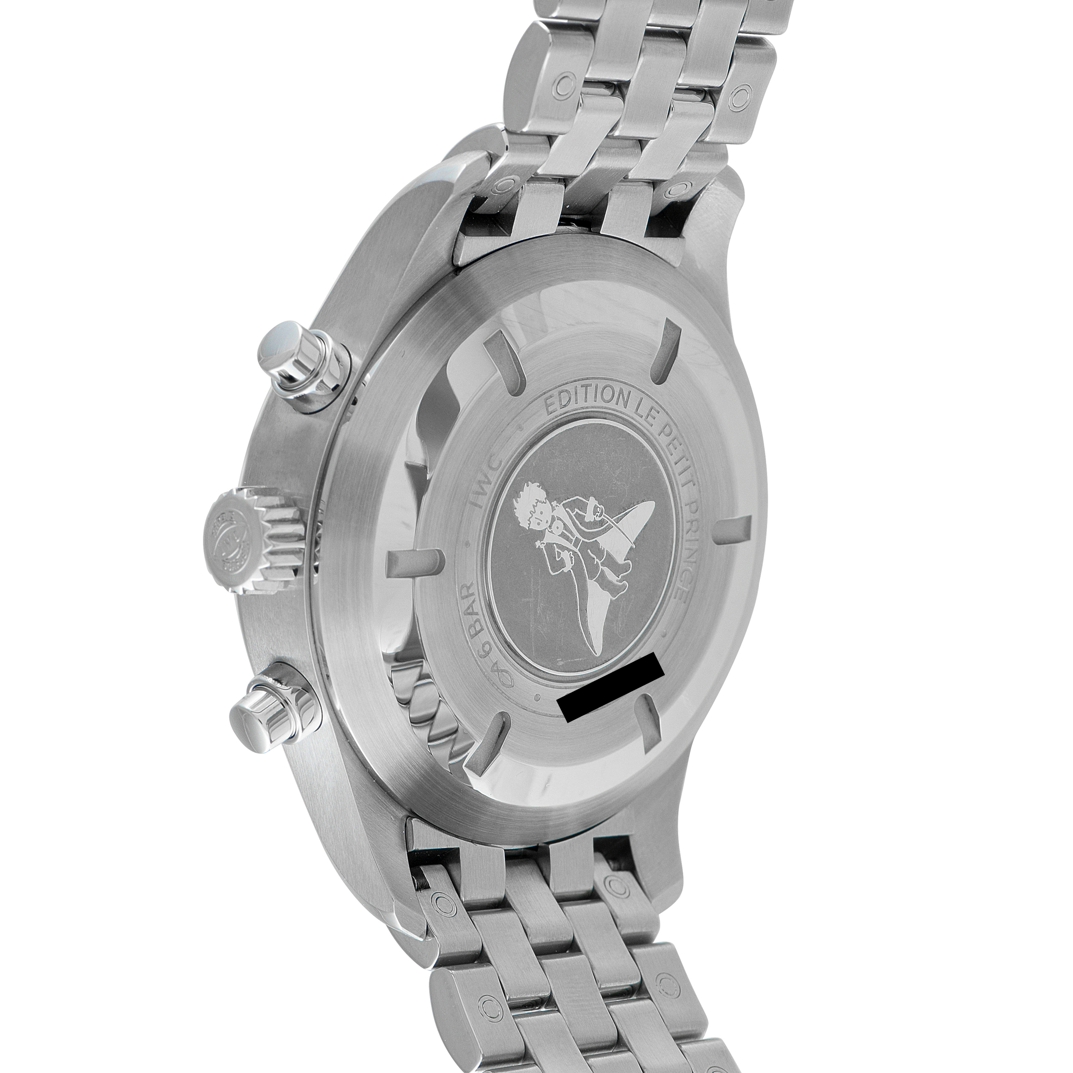 IWC Pilot's Chronograph Le Petite Prince Steel Watch IW377717 - Image 3