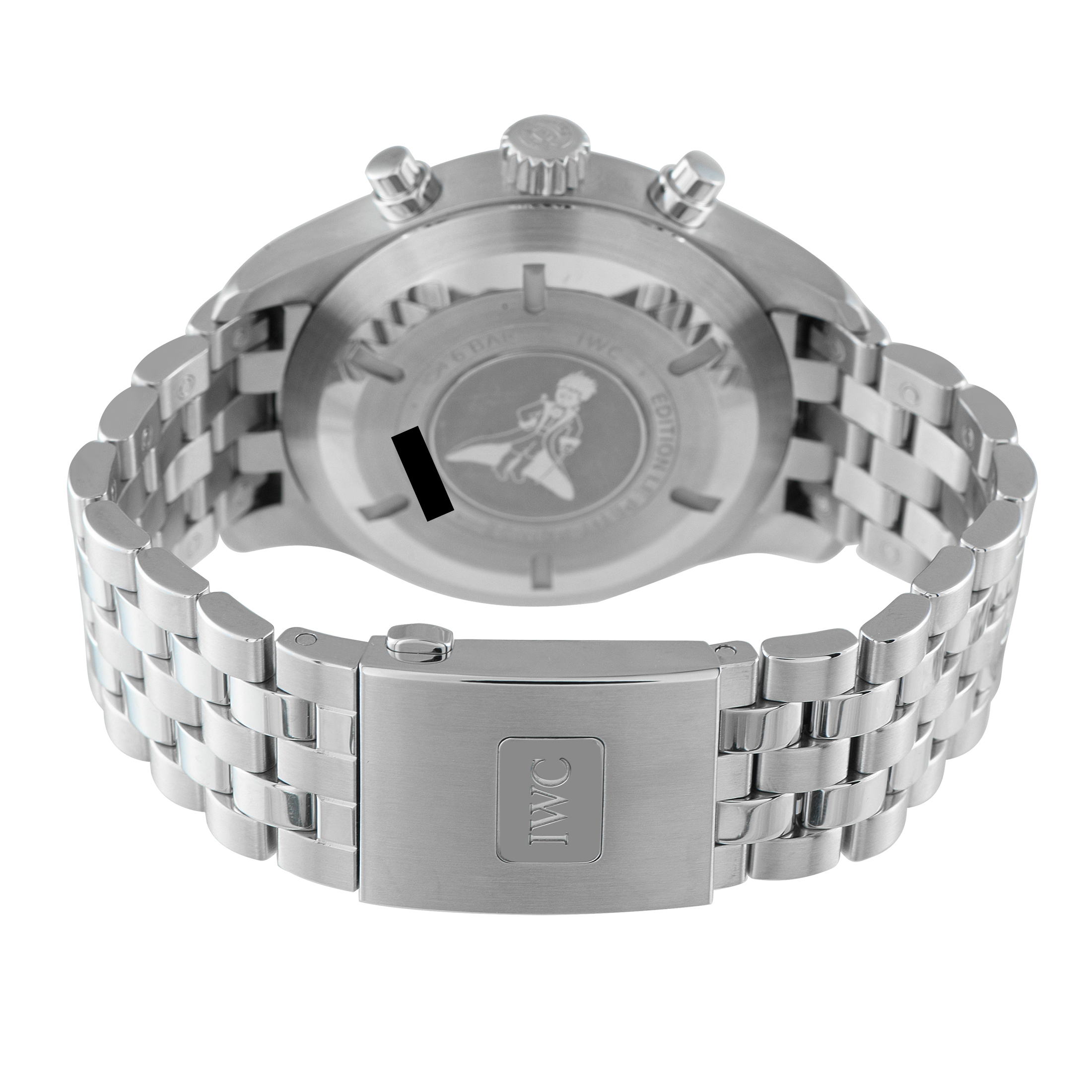 IWC Pilot's Chronograph Le Petite Prince Steel Watch IW377717 - Image 4