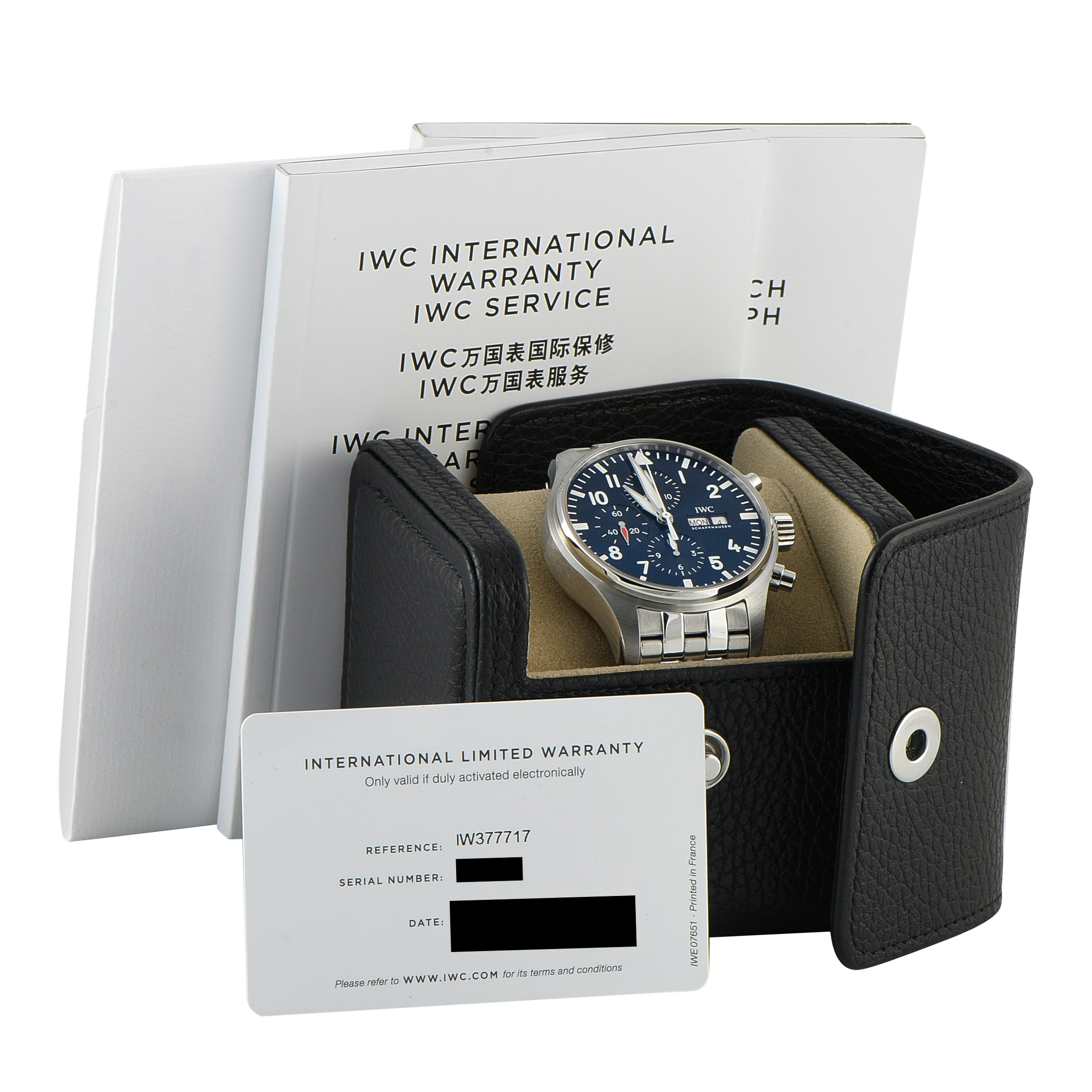 IWC Pilot's Chronograph Le Petite Prince Steel Watch IW377717 - Image 5
