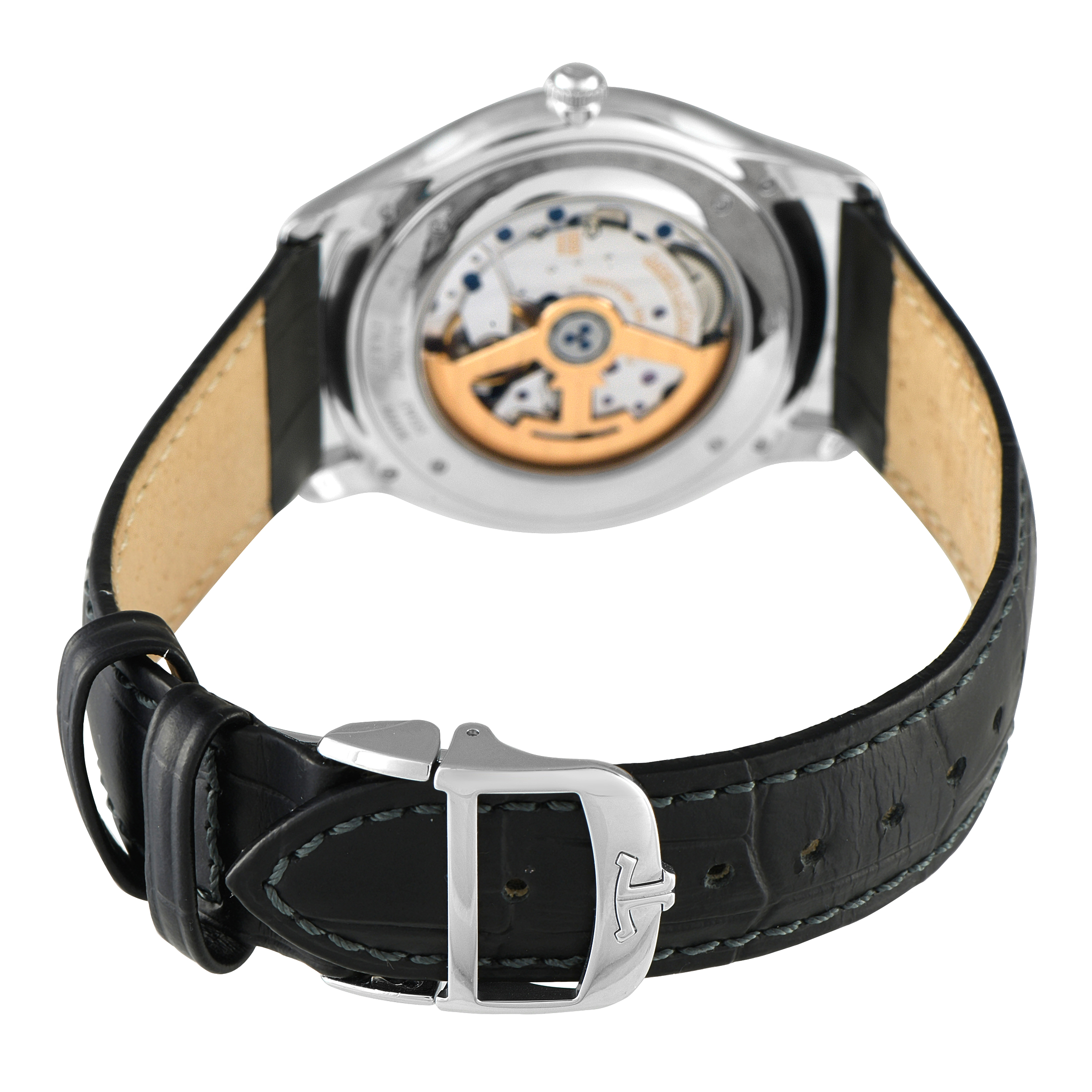 Jaeger-LeCoultre Master Ultra Thin Date Champagne Dial Steel Watch Q1288430 - Image 4