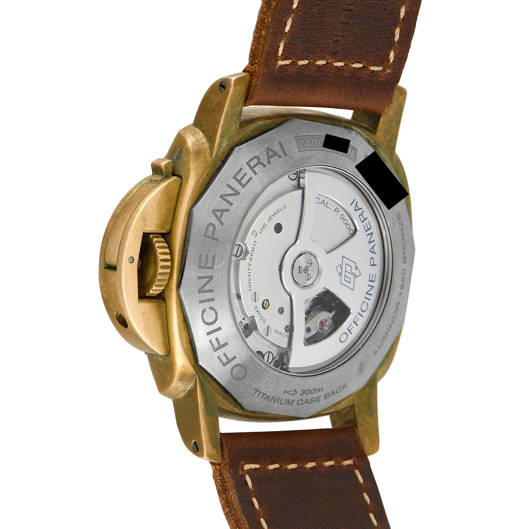 Officine Panerai Submersible 1950 3 Days Bronzo Watch PAM00382 - Image 3
