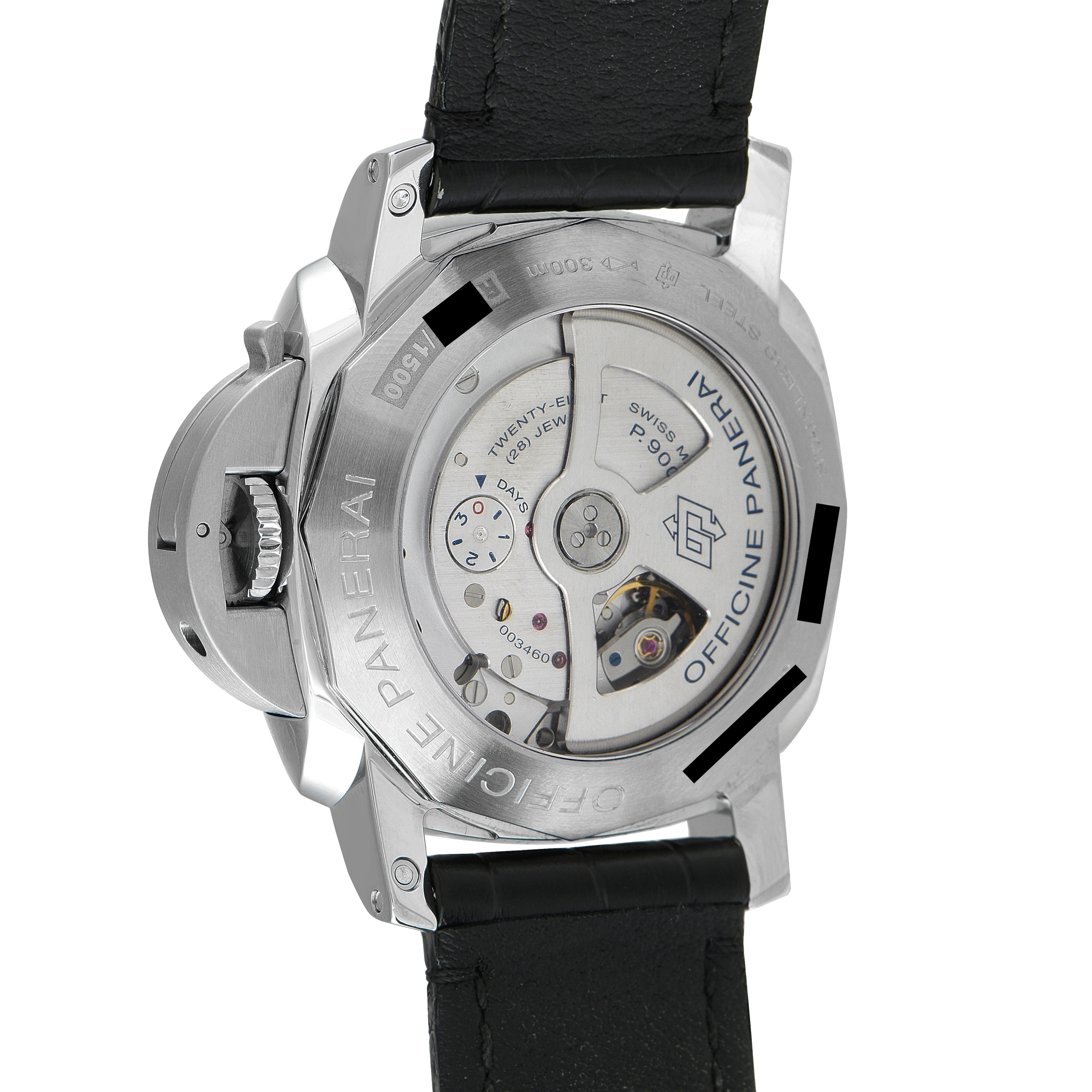 Officine Panerai Luminor 1950 3 Days GMT Steel Watch PAM00531 - Image 3