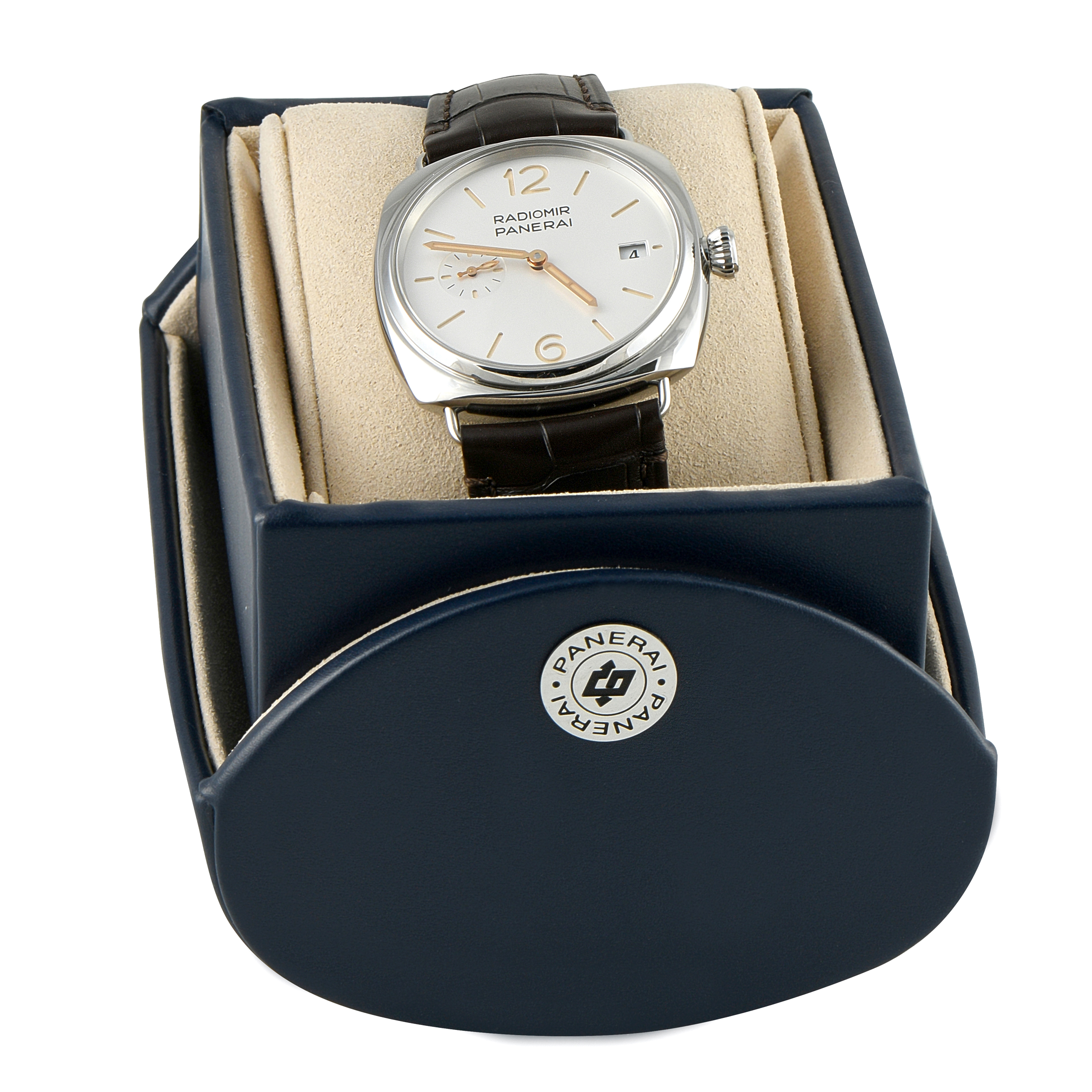 Officine Panerai Radiomir Quaranta Steel Watch PAM01292 - Image 5