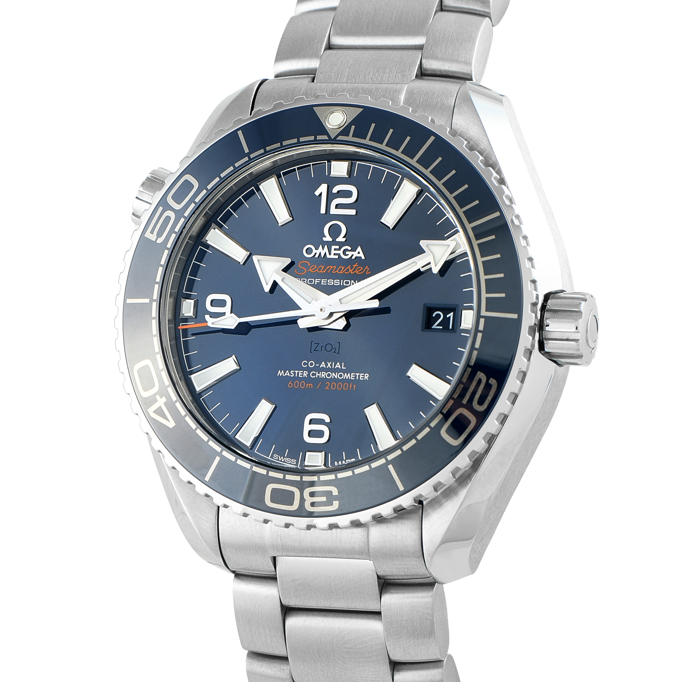 Omega Seamaster Planet Ocean Steel Watch 215.30.40.20.03.001 - Image 2