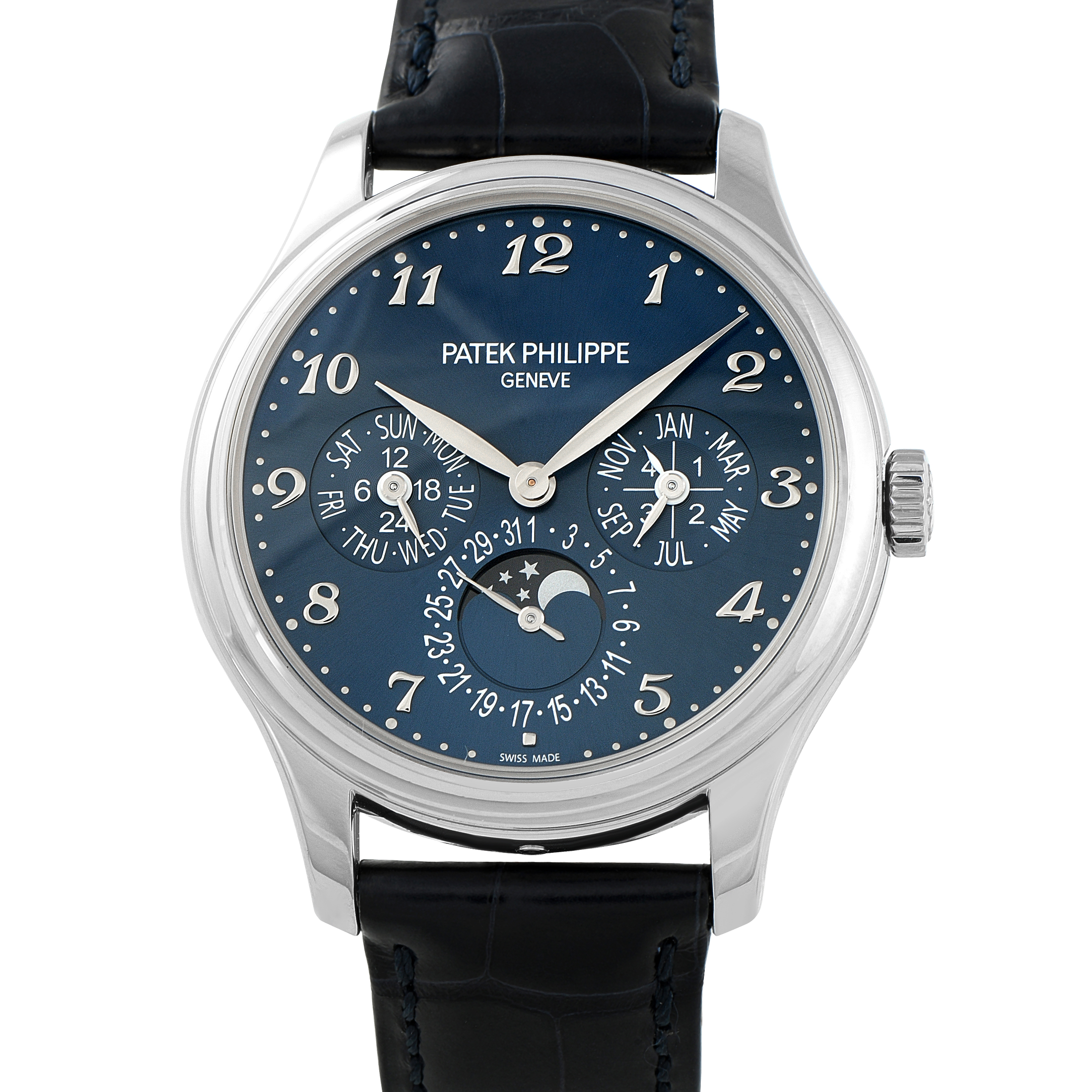 Patek Philippe Grand Complications Perpetual Calendar White Gold Watch 5327g-001