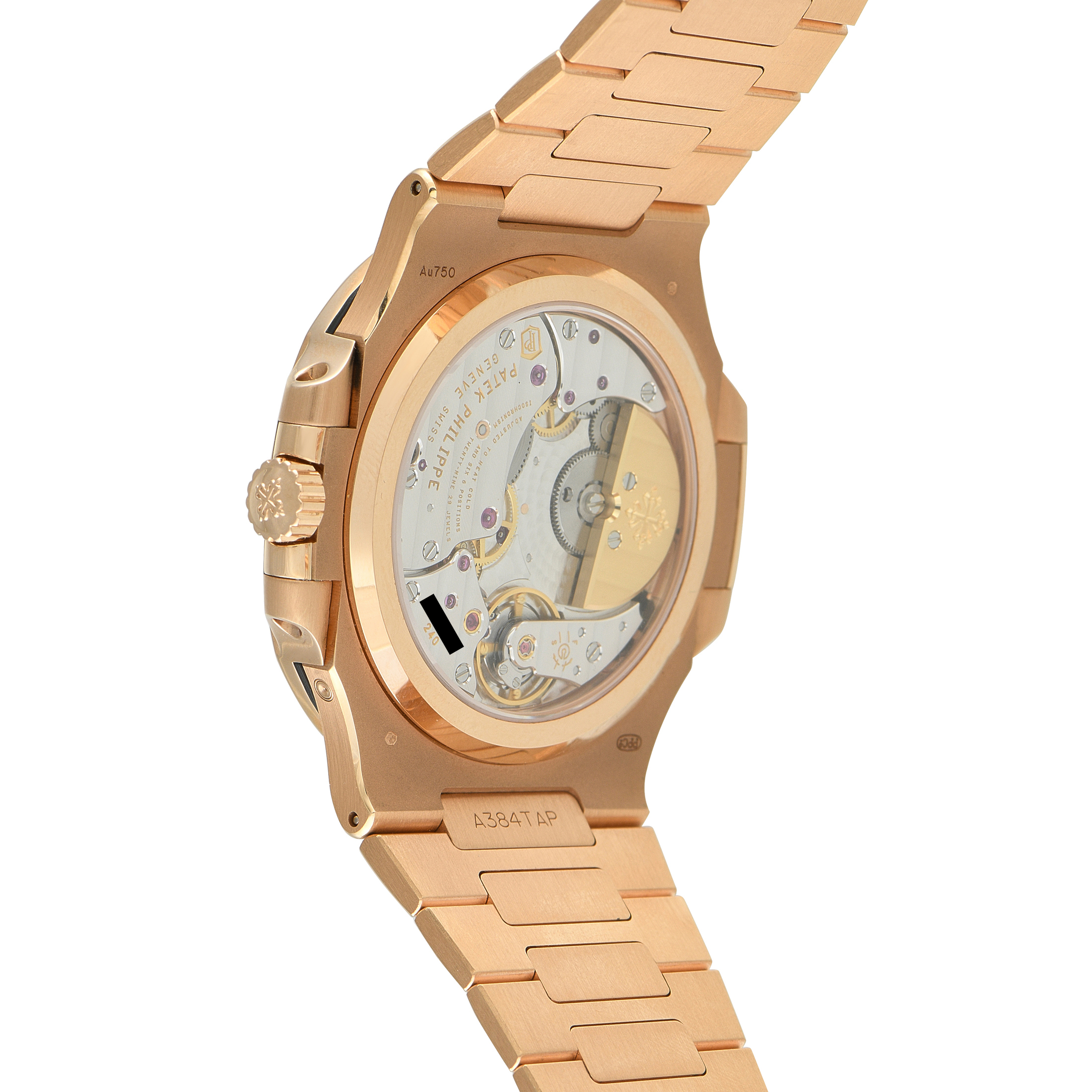 Patek Philippe Nautilus Moon Phase Rose Gold Watch 5712/1R-001 - Image 3