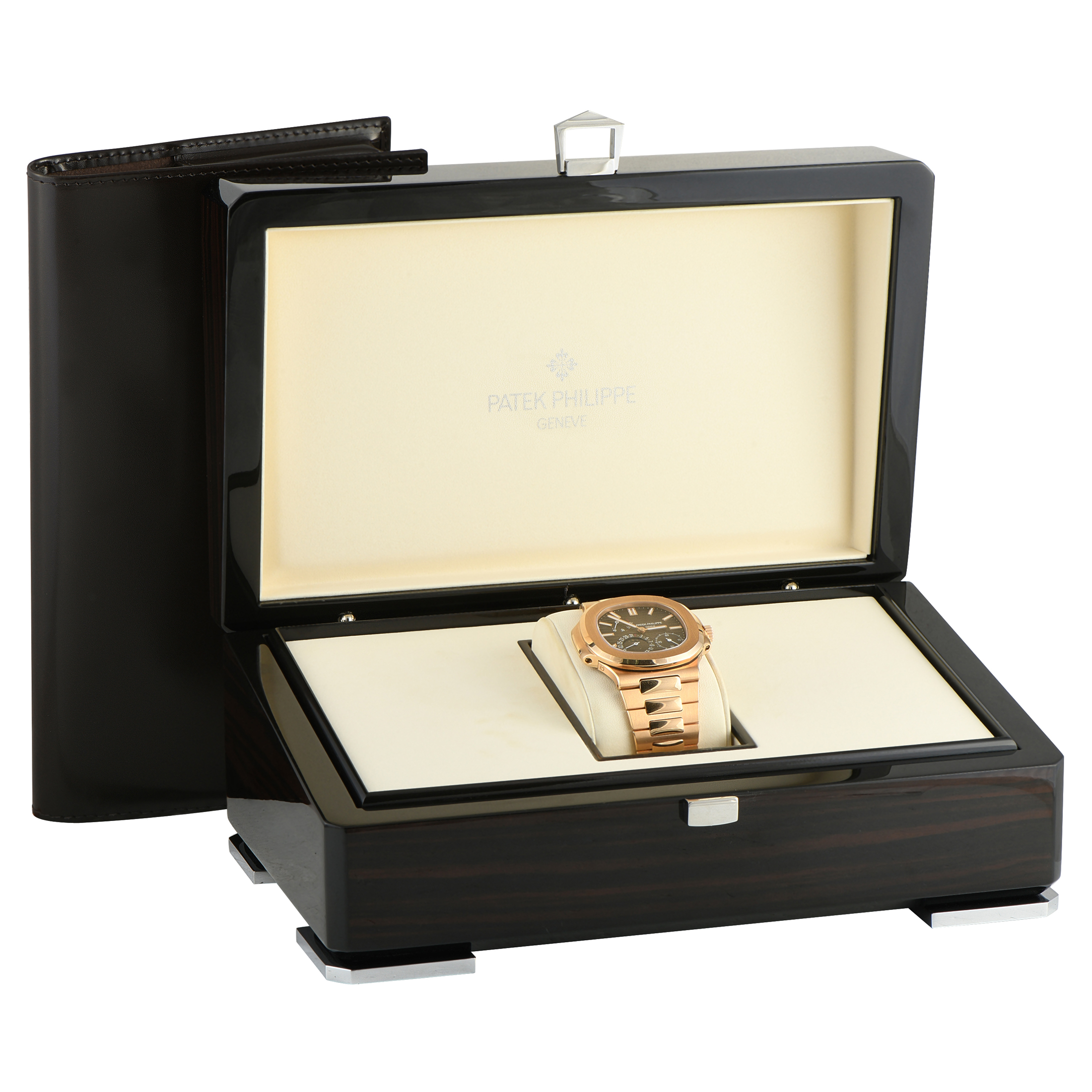 Patek Philippe Nautilus Moon Phase Rose Gold Watch 5712/1R-001 - Image 5