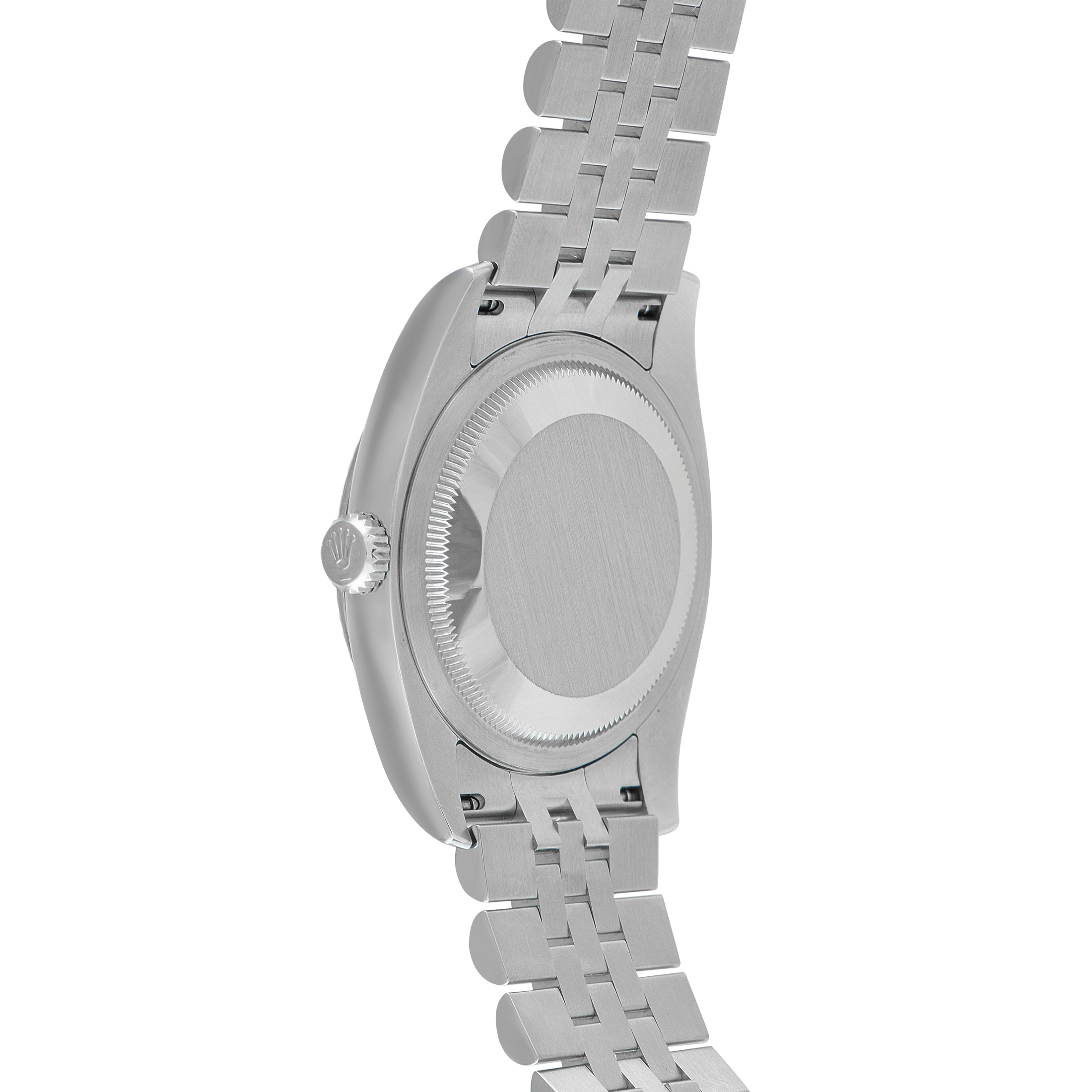 Rolex Datejust 36 Blue Roman Dial Steel and White Gold Jubilee Watch 116234 - Image 3