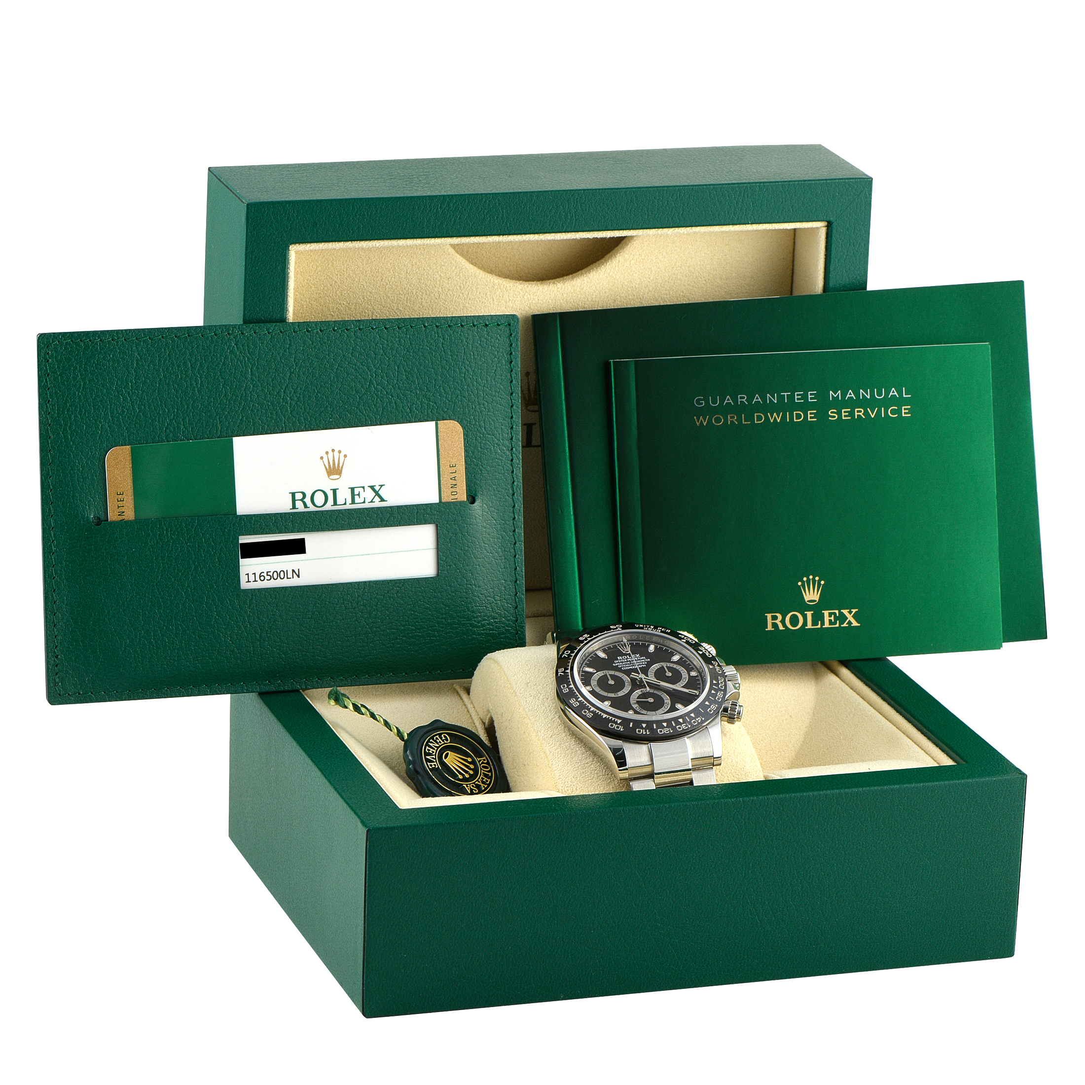 Rolex Daytona Black Dial Steel Watch 116500LN - Image 5