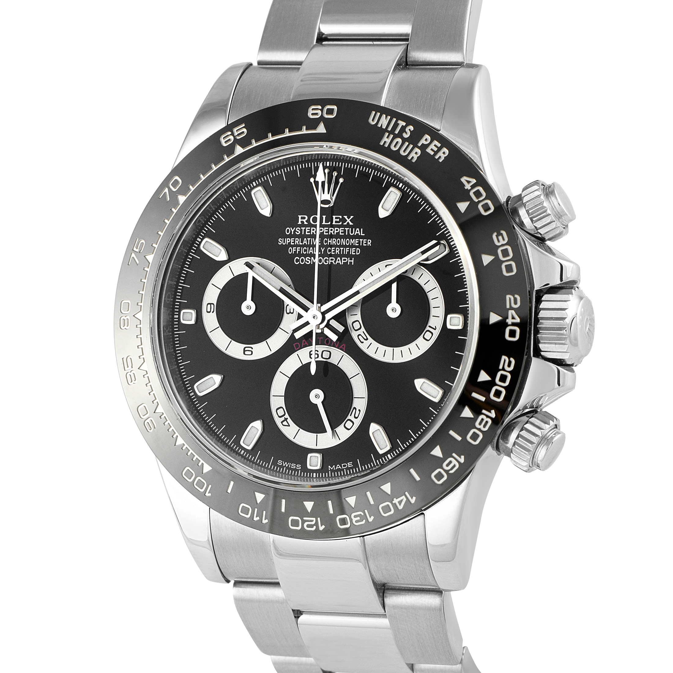 Rolex Daytona Black Dial Steel Watch 116500LN - Image 2