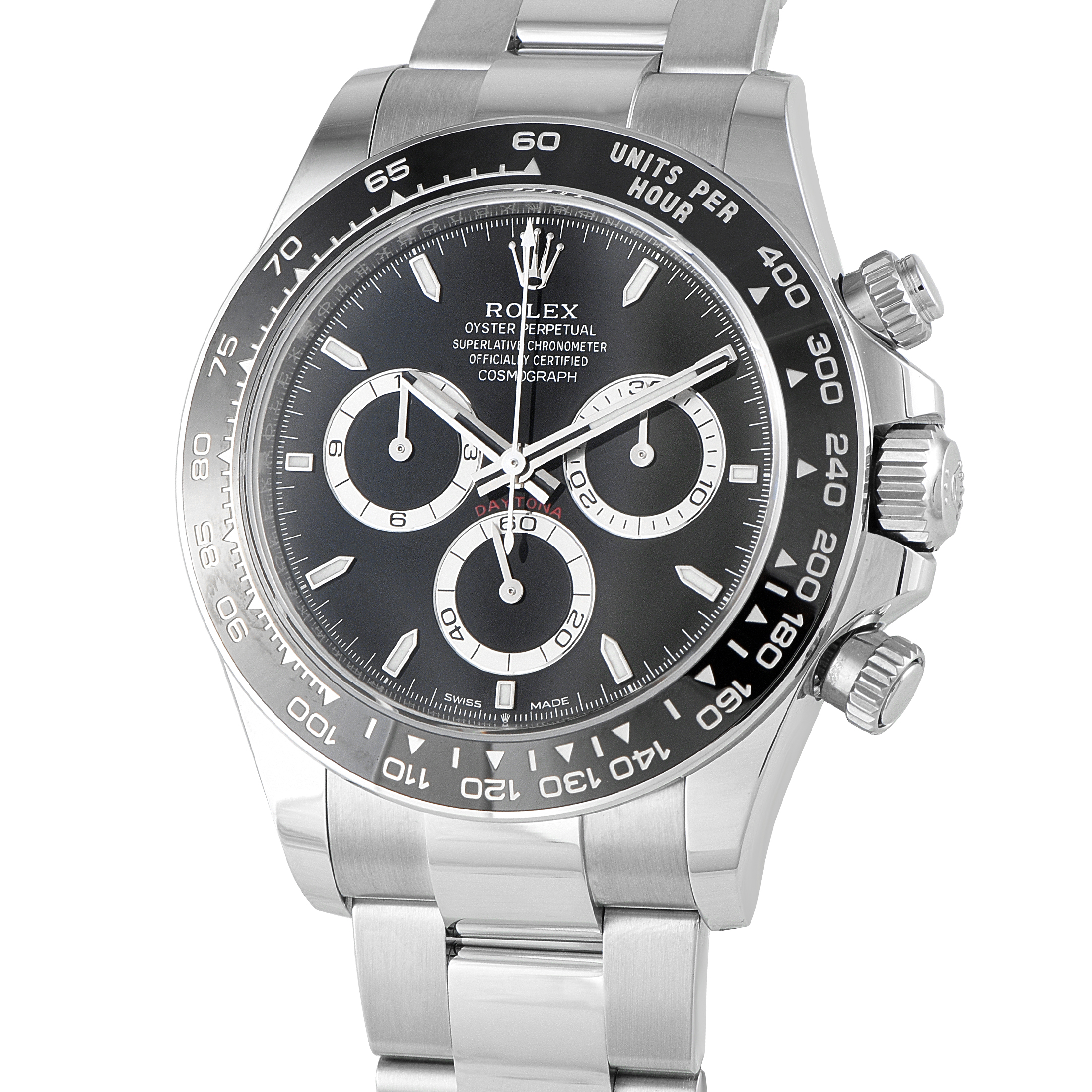 Rolex Daytona Black Dial Steel Watch 126500LN - Image 2