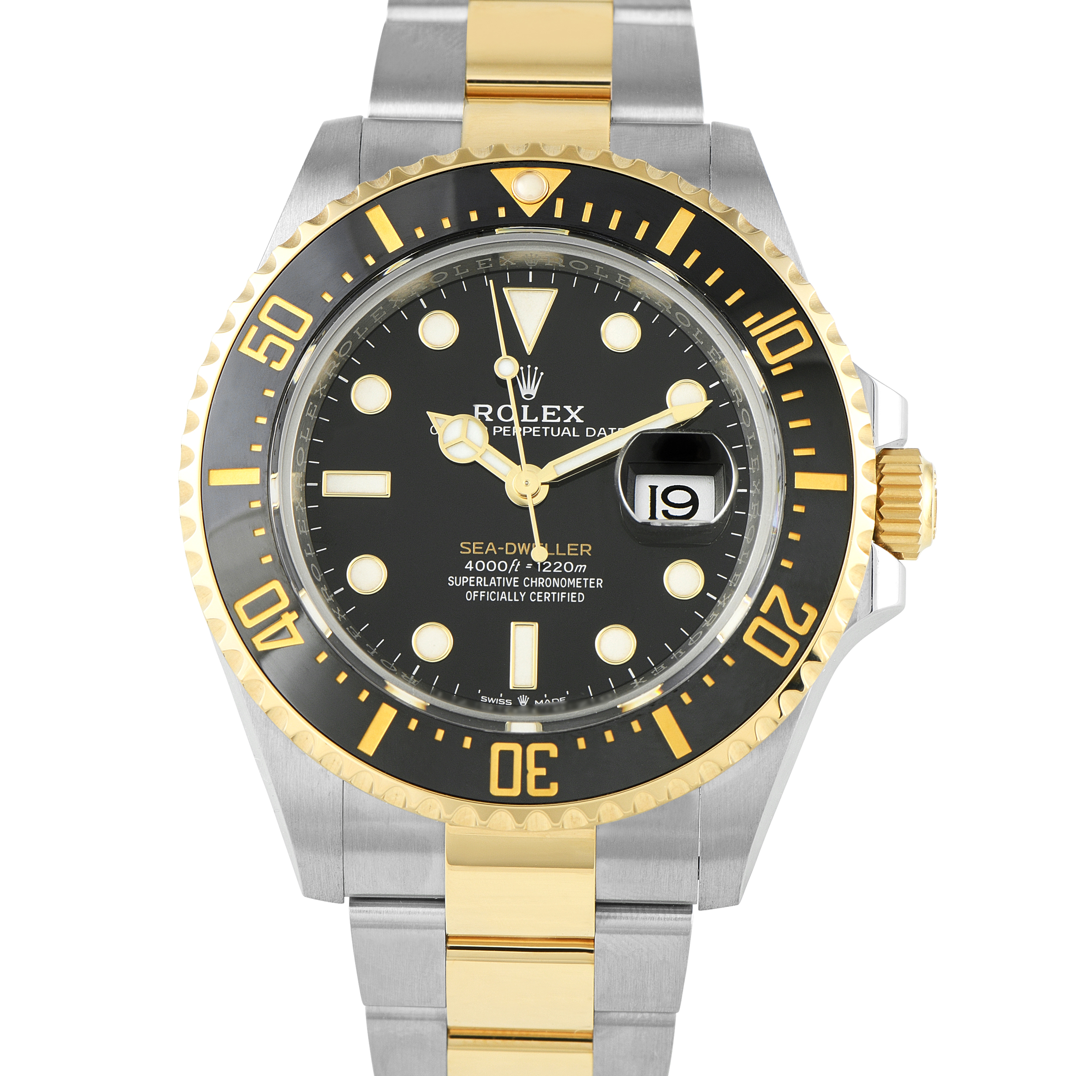 Rolex Sea-Dweller Two-Tone Watch 126603