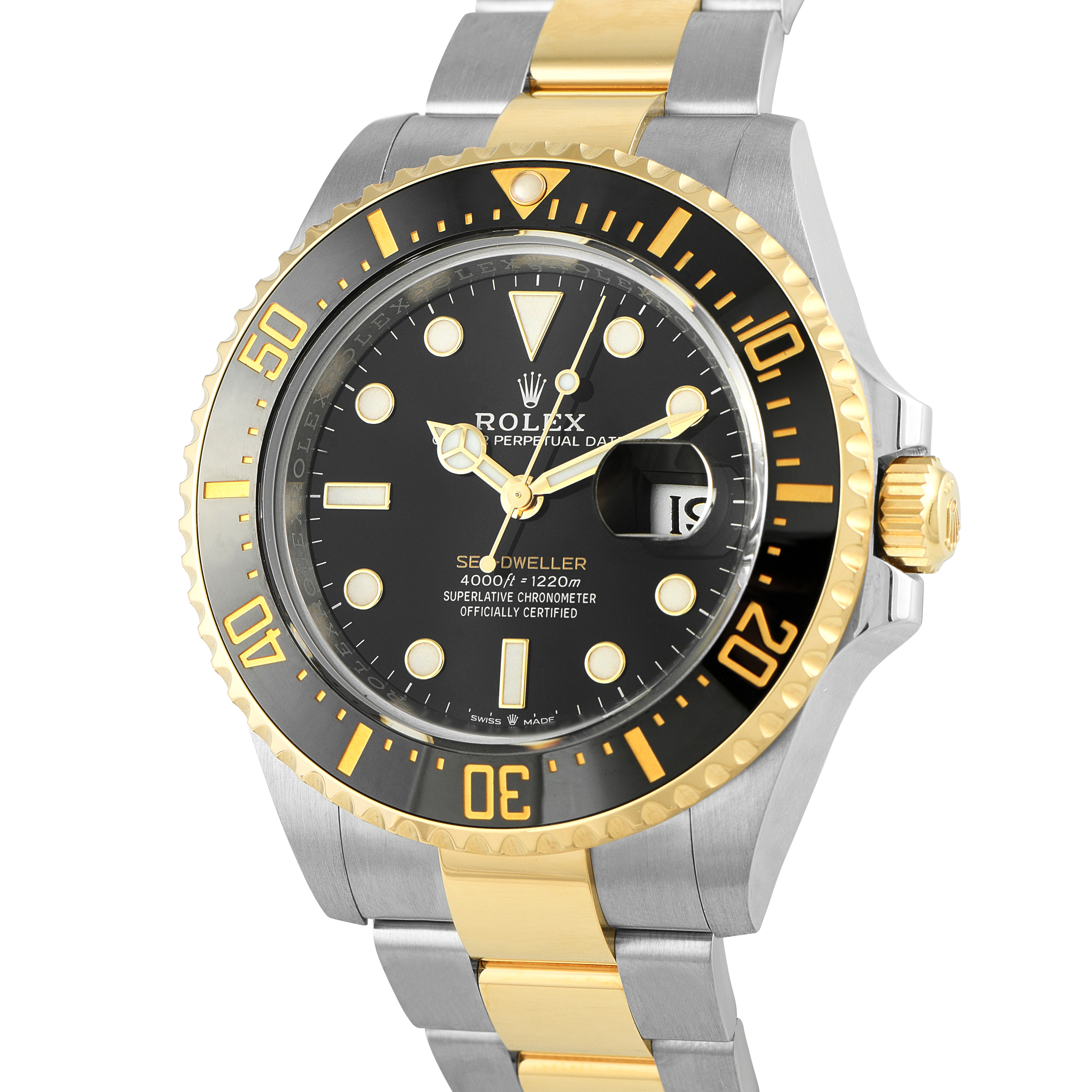 Rolex Sea-Dweller Two-Tone Watch 126603 - Image 2