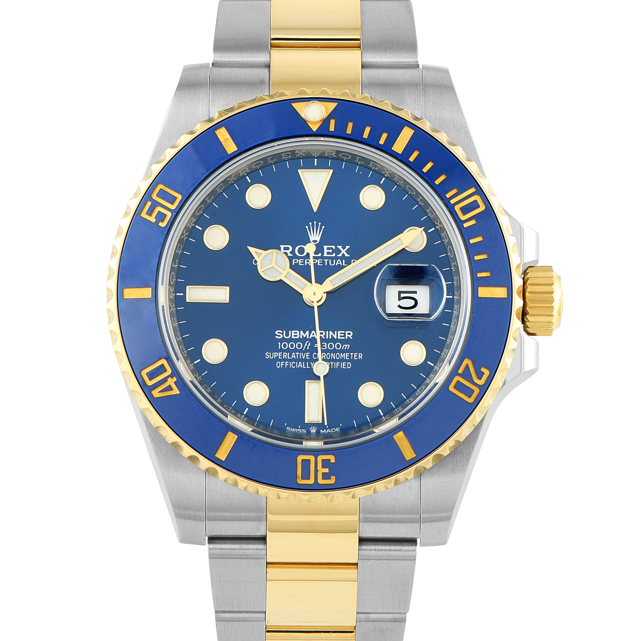 Rolex Submariner Date Two-Tone Watch 126613LB