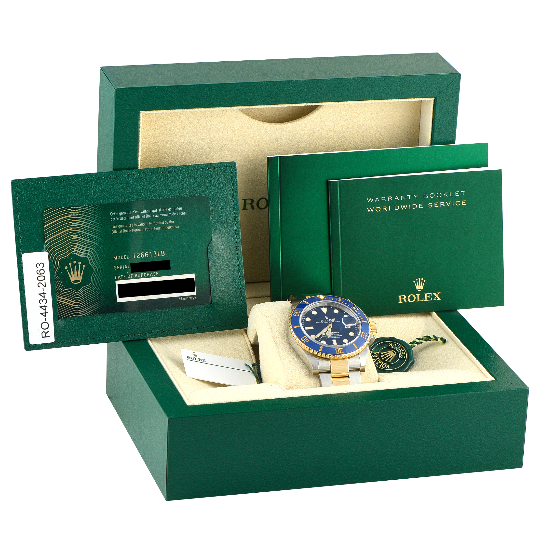 Rolex Submariner Date Two-Tone Watch 126613LB - Image 5