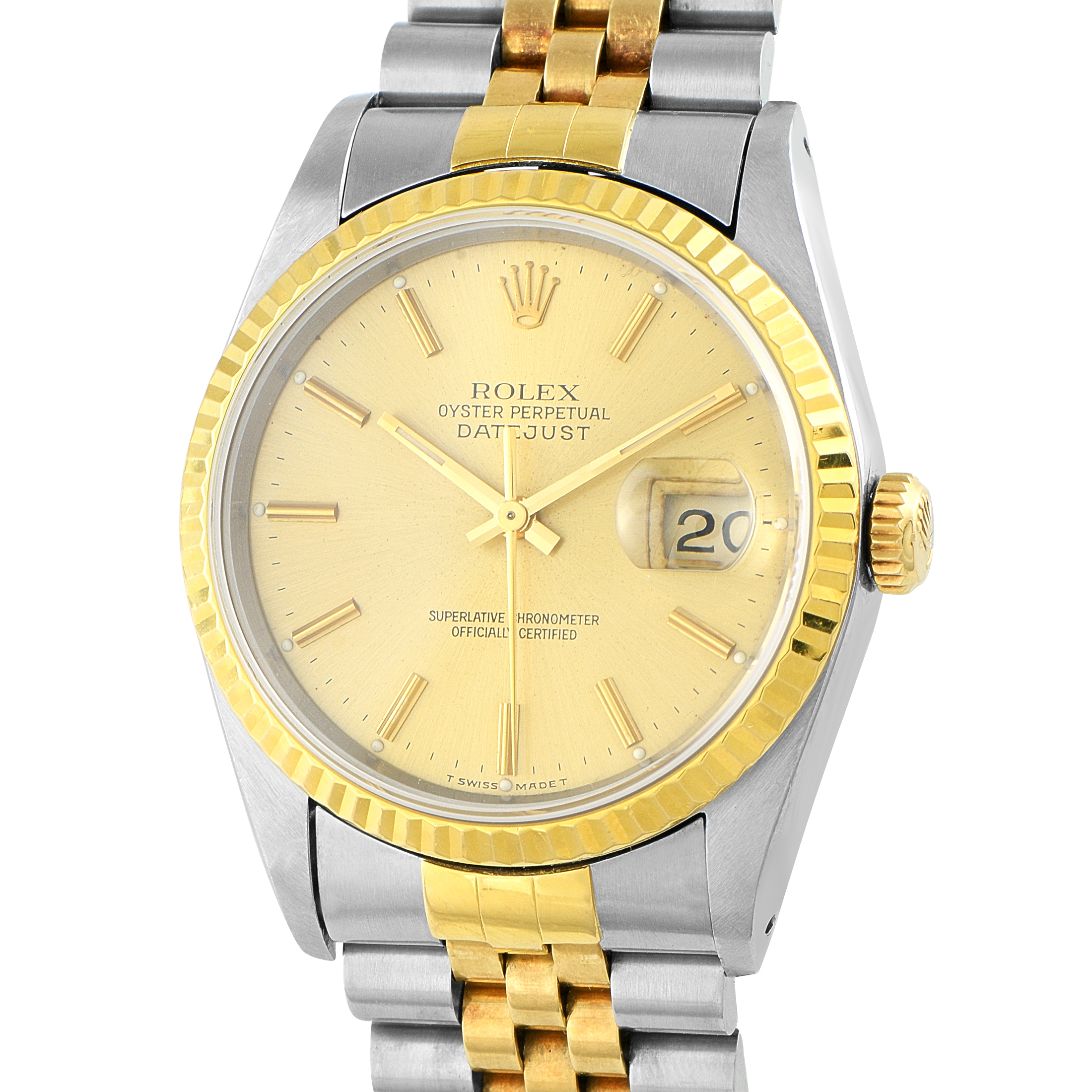 Rolex Datejust 36 Two-Tone Jubilee Watch 16233 - Image 2