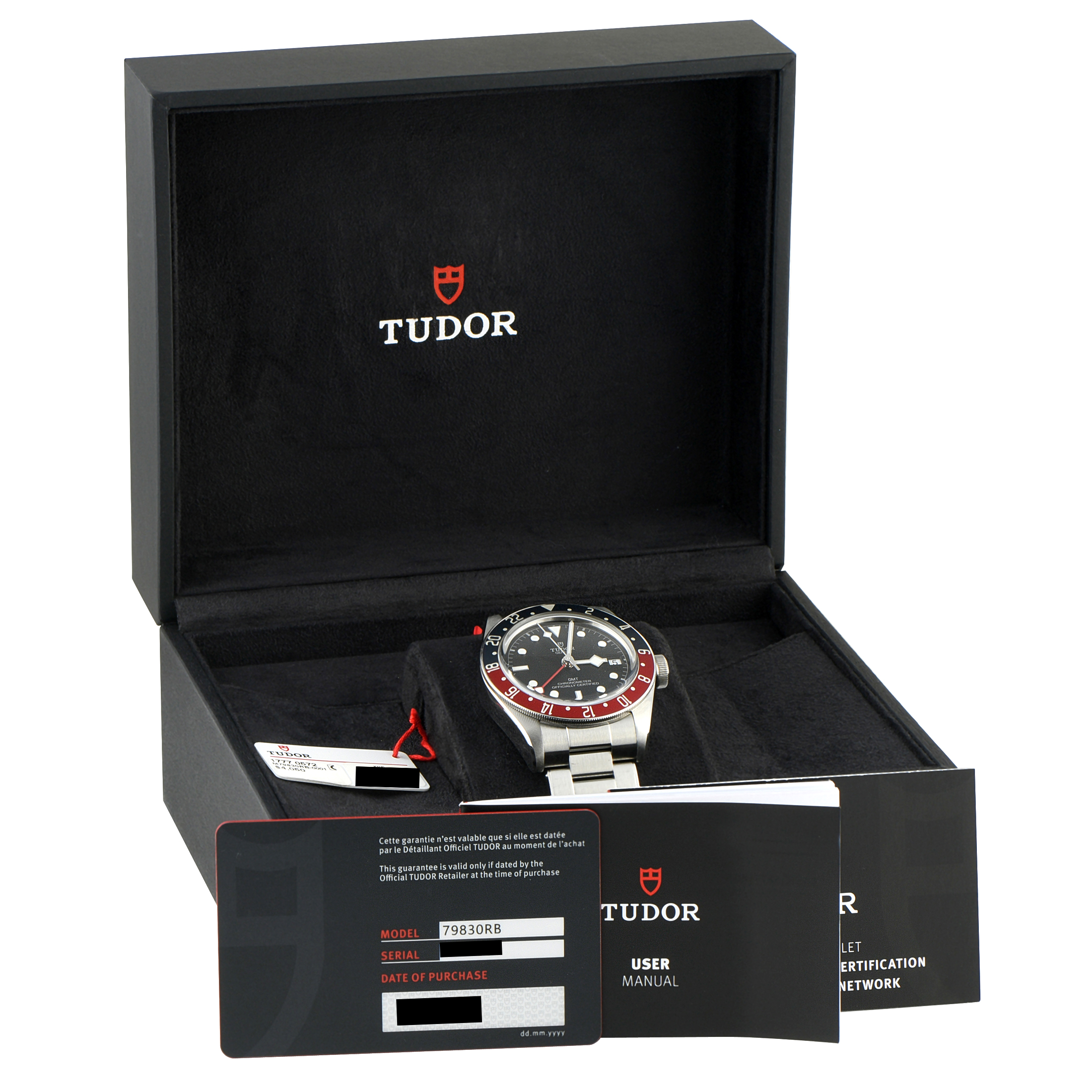 Tudor Black Bay GMT Black Dial Steel Watch 79830RB - Image 5