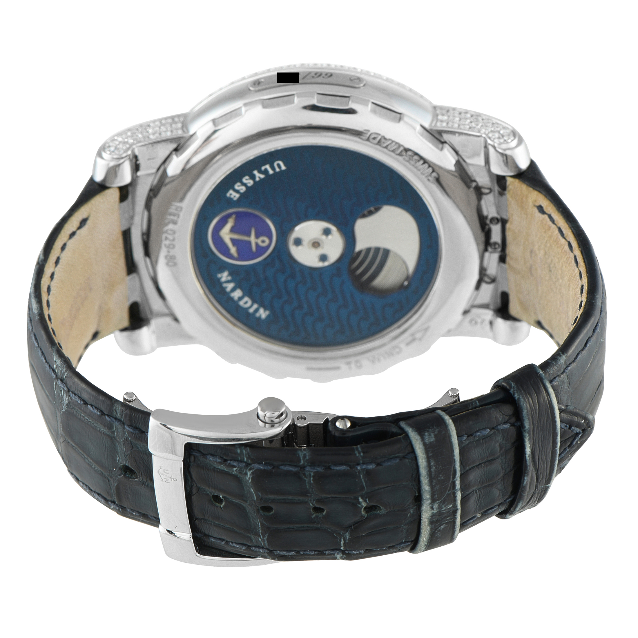 Ulysse Nardin Freak Diamond Heart Platinum Watch 029-80 - Image 4