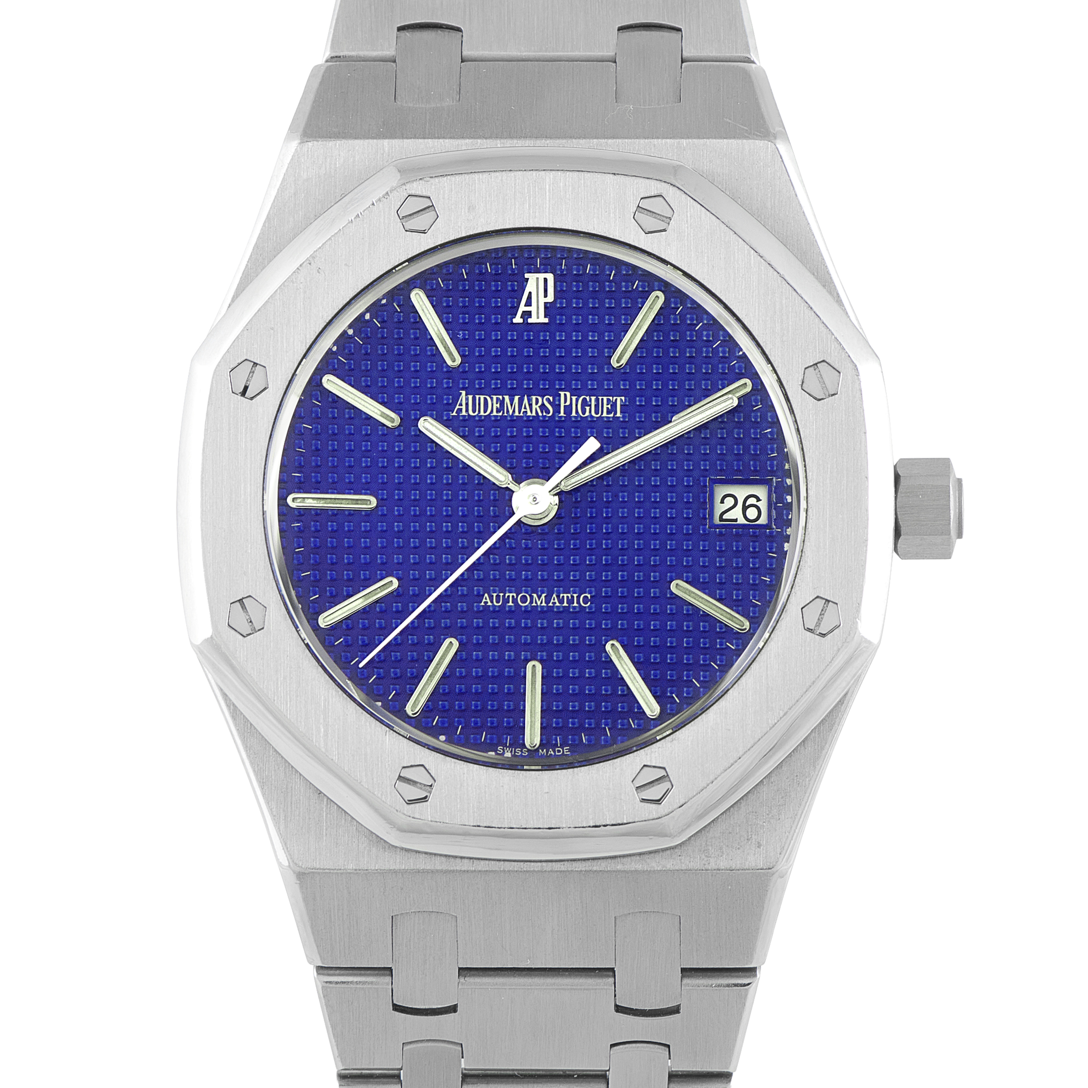 Audemars Piguet Royal Oak Yves Klein Dial Steel Watch 14790ST.OO
