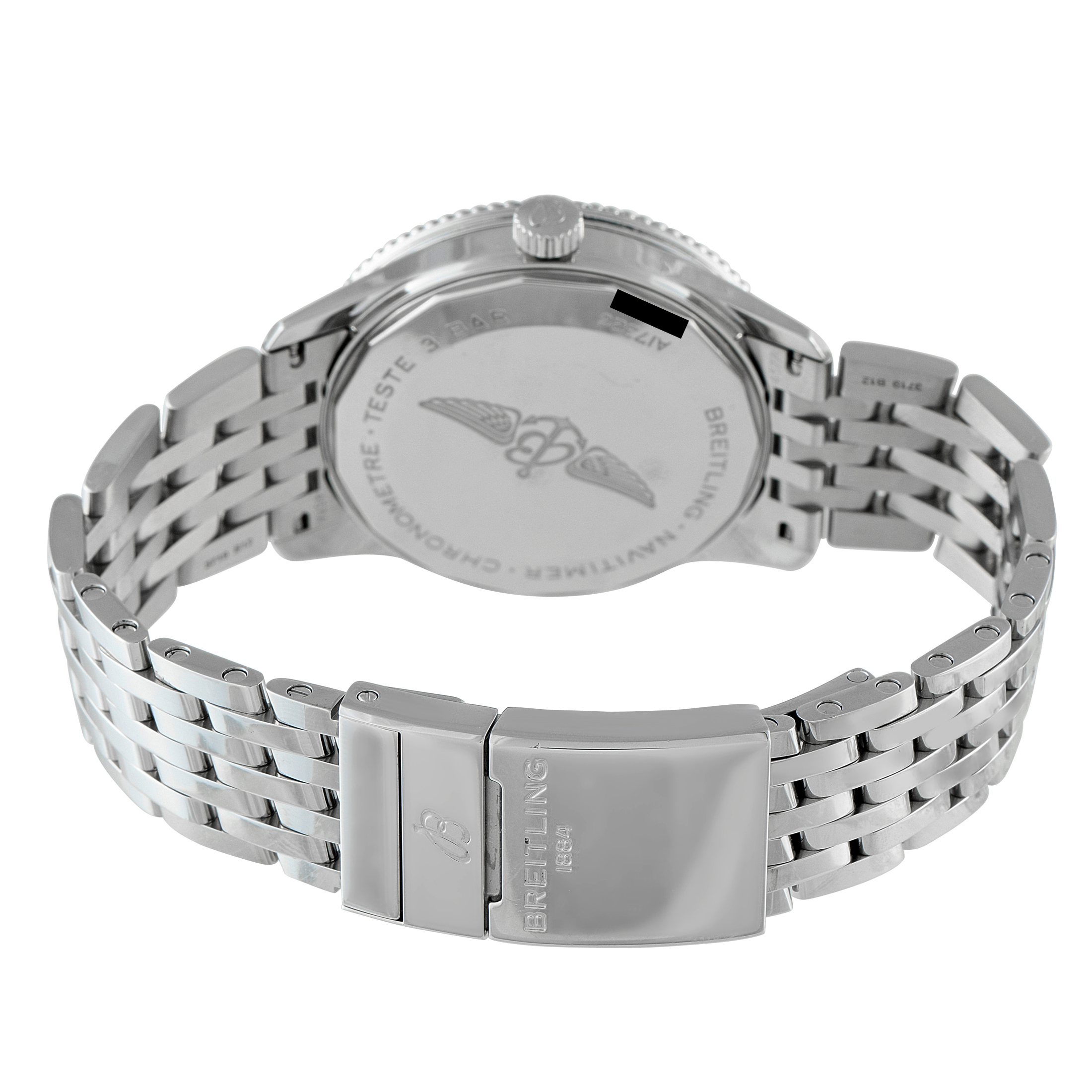 Breitling Navitimer Silver Dial Steel Watch A17326 - Image 4