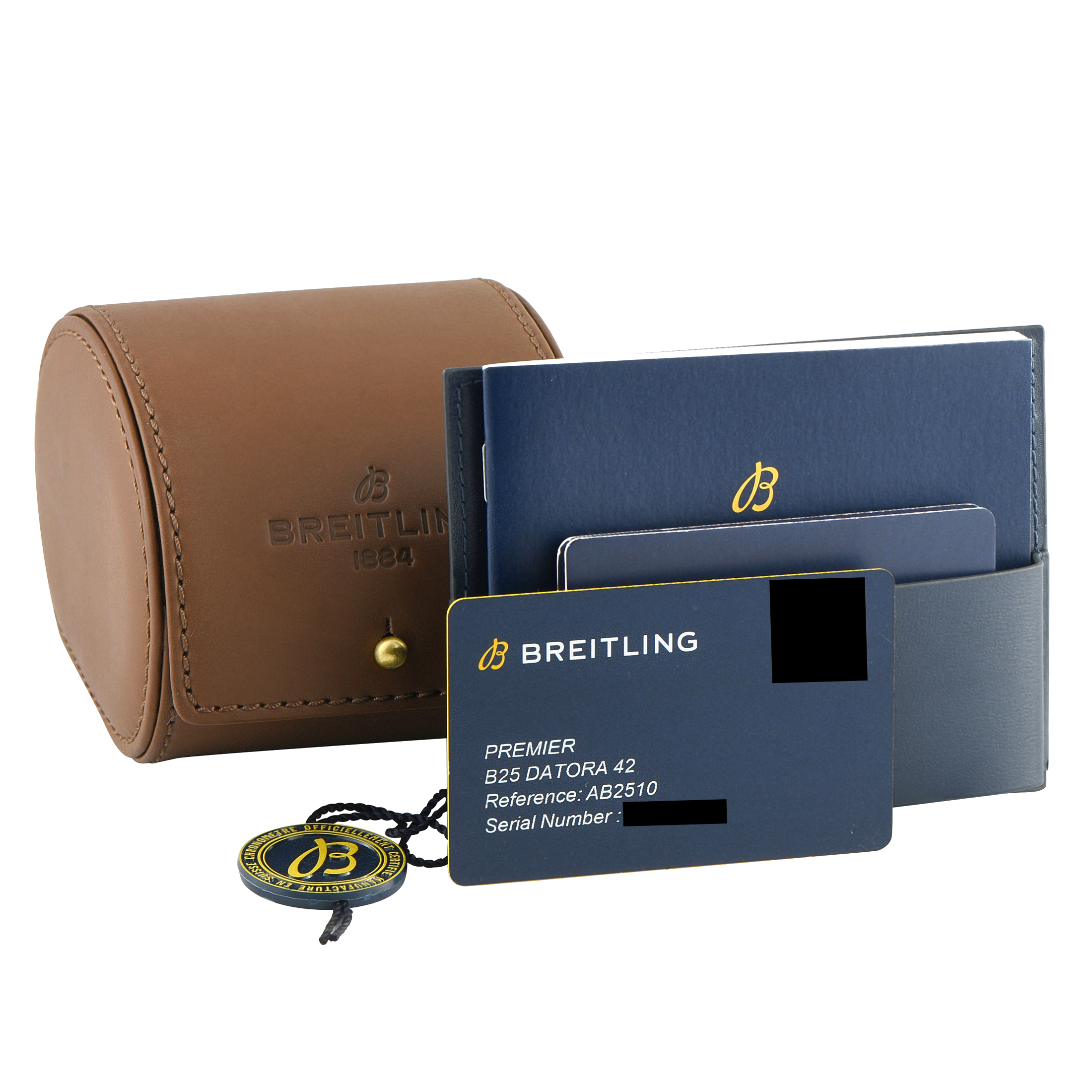 Breitling Premier B25 Datora 42 Copper Dial Steel Watch AB2510201K1P1 - Image 5