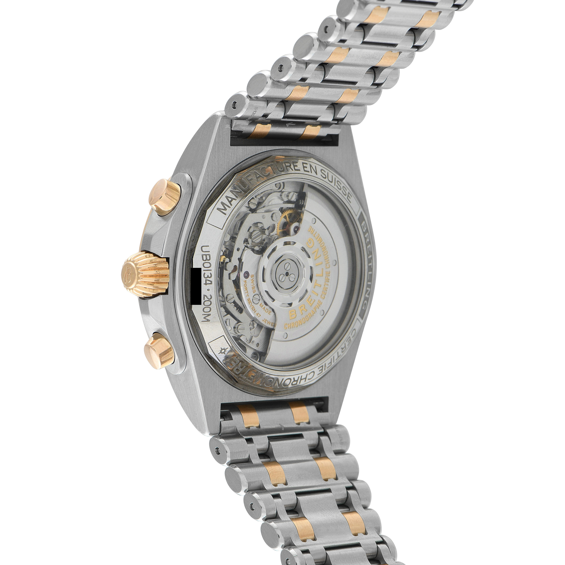 Breitling Chronomat 42 Two-Tone Watch UB0134101B1U1 - Image 3