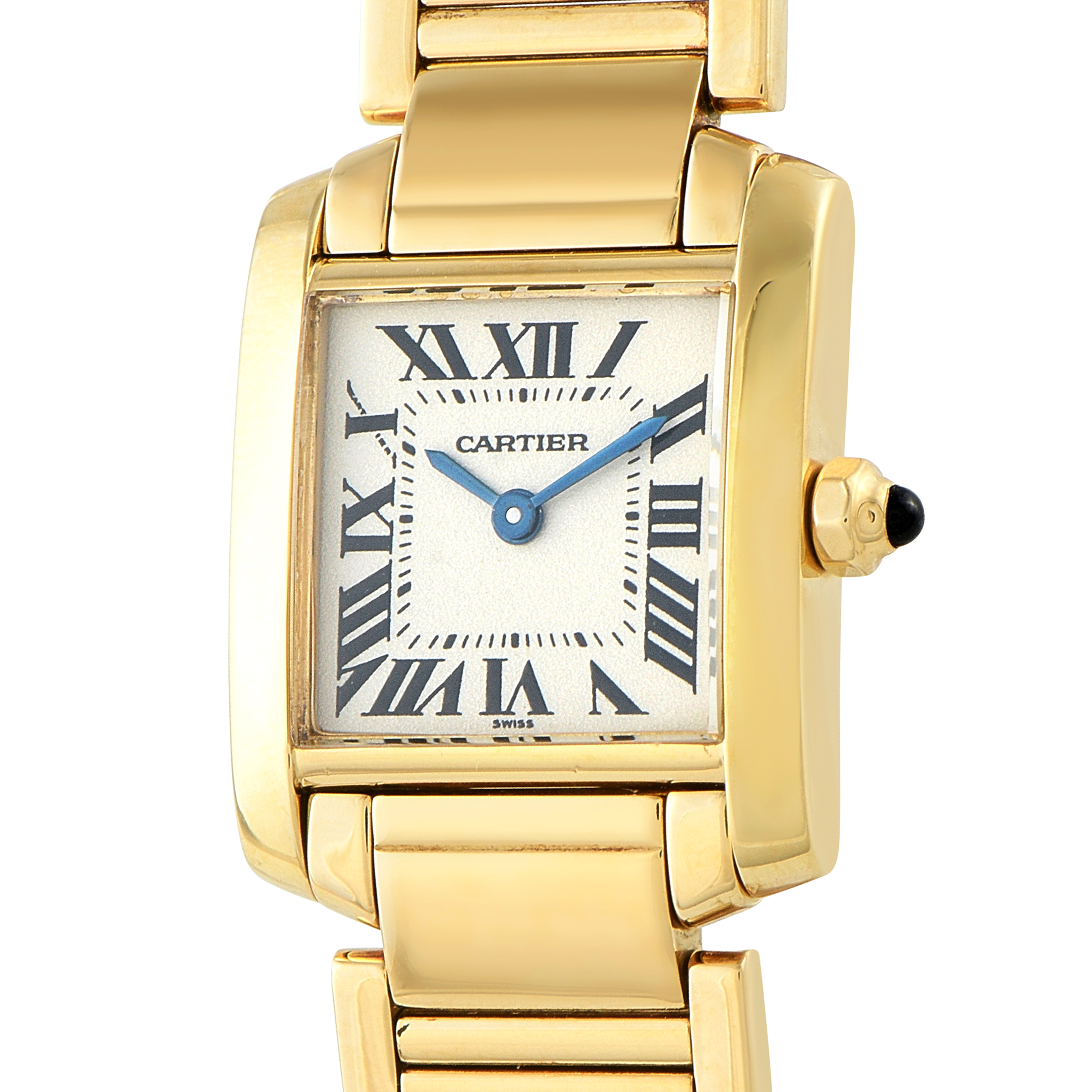 Cartier Tank Française Yellow Gold Watch w50002n2 - Image 2