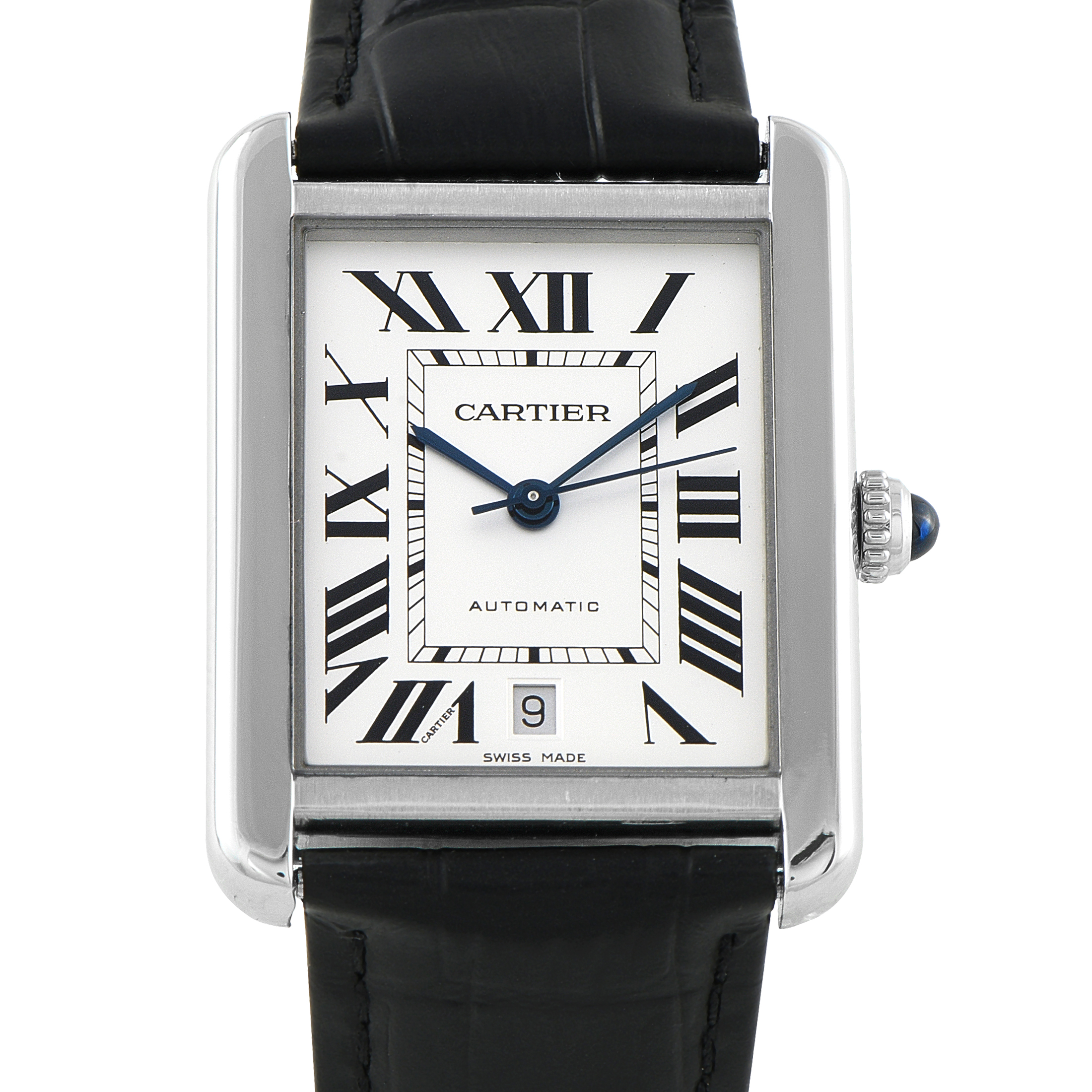 Cartier Tank Solo XL Steel Watch w5200027