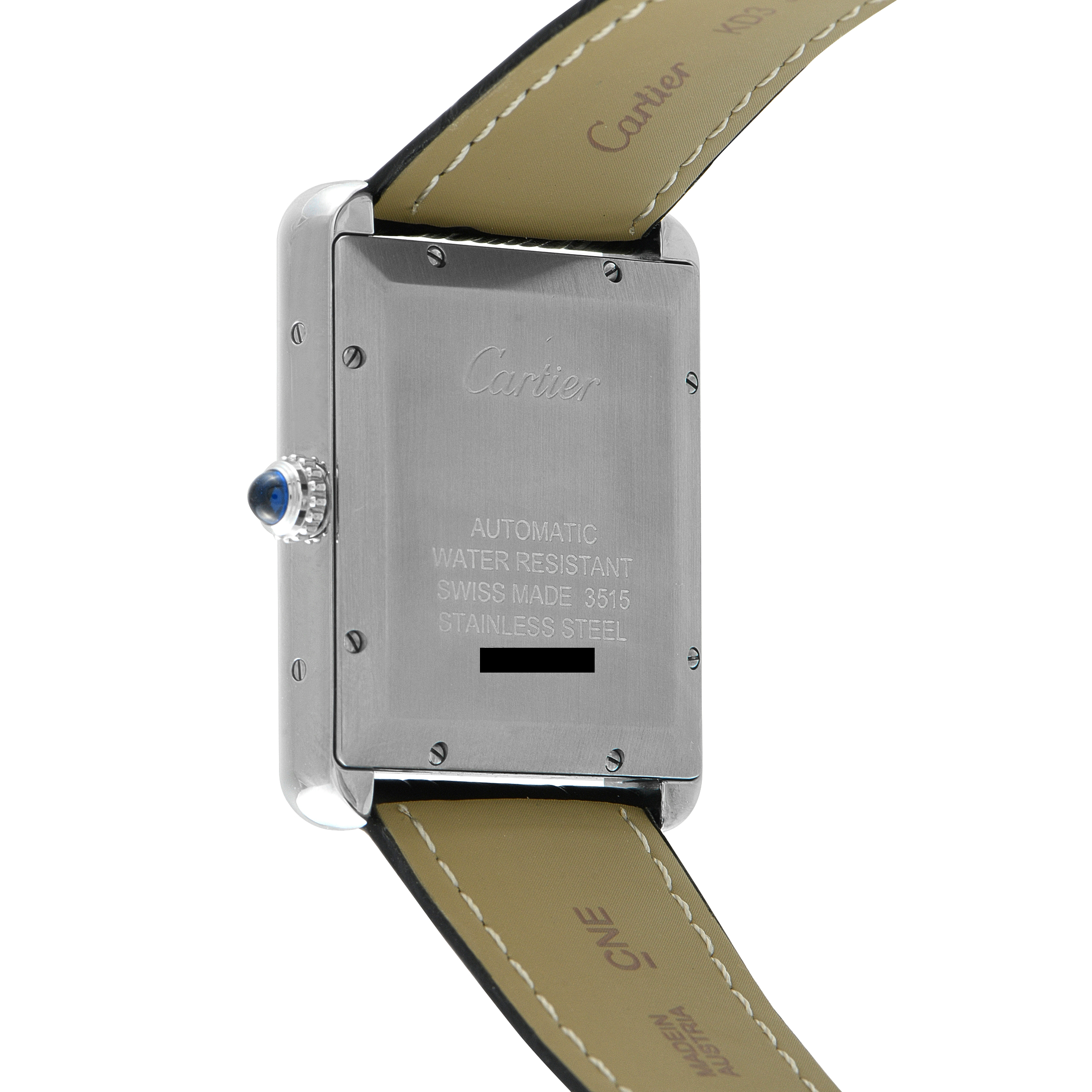 Cartier Tank Solo XL Steel Watch w5200027 - Image 3