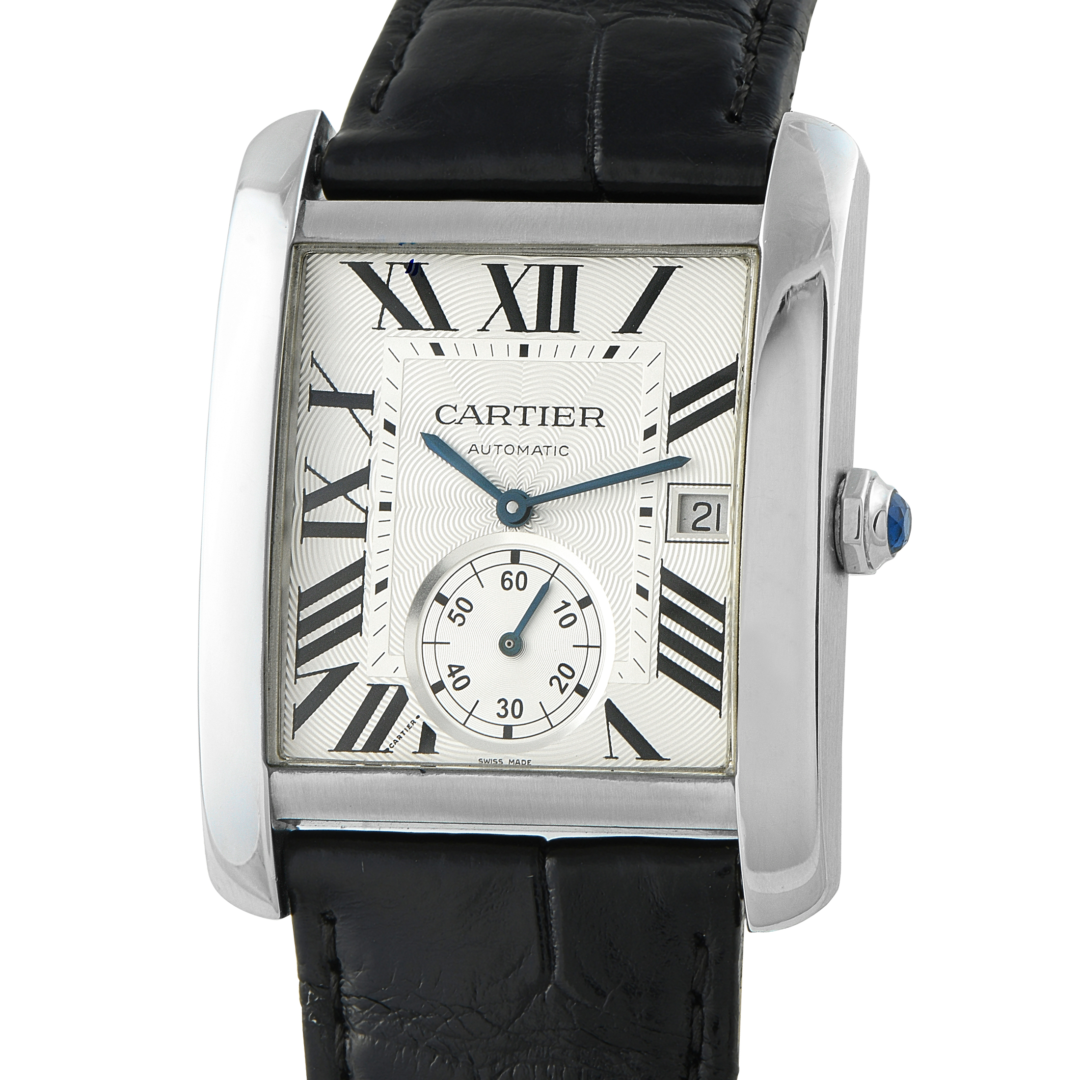 Cartier Tank MC Steel Watch w5330003 - Image 2