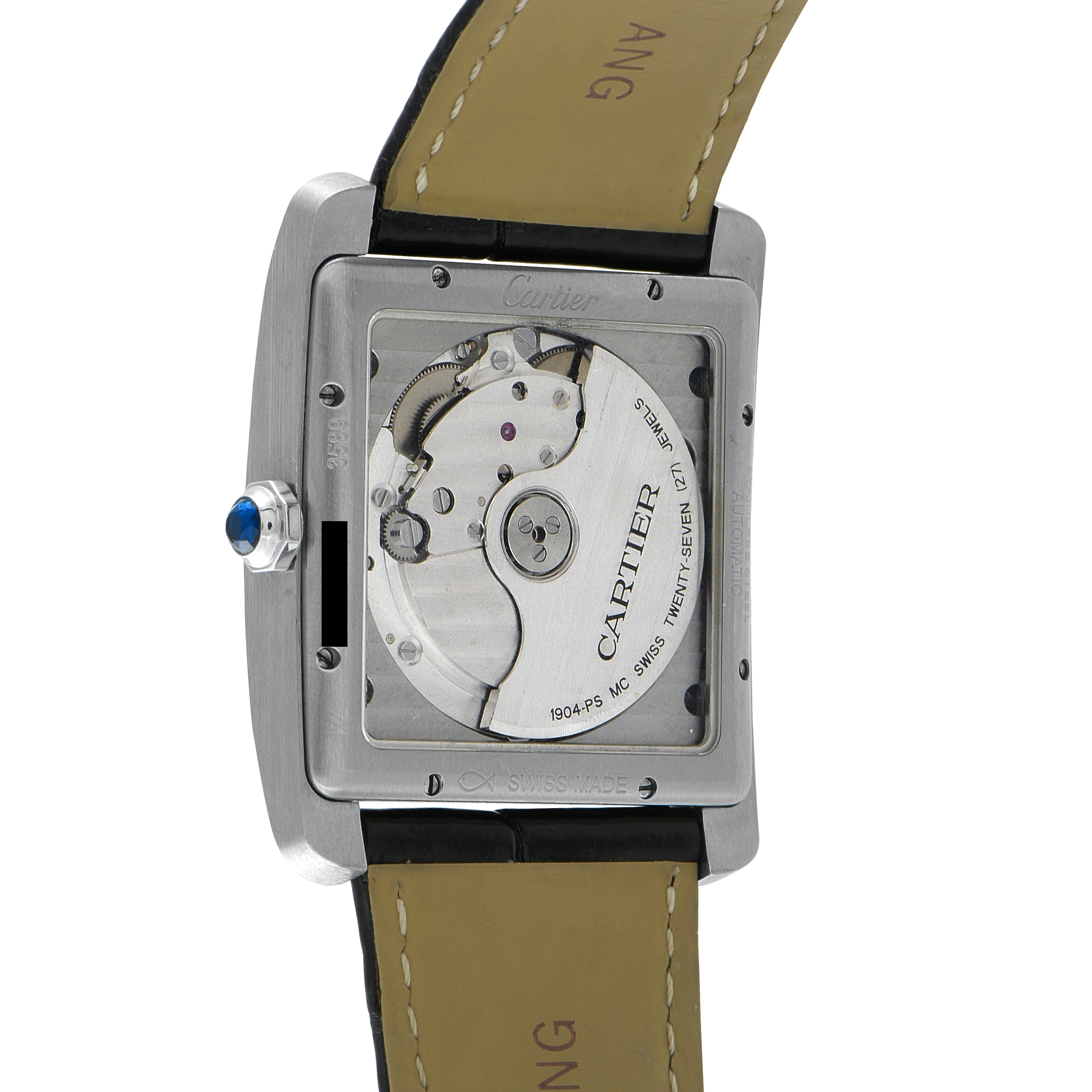 Cartier Tank MC Steel Watch w5330003 - Image 3