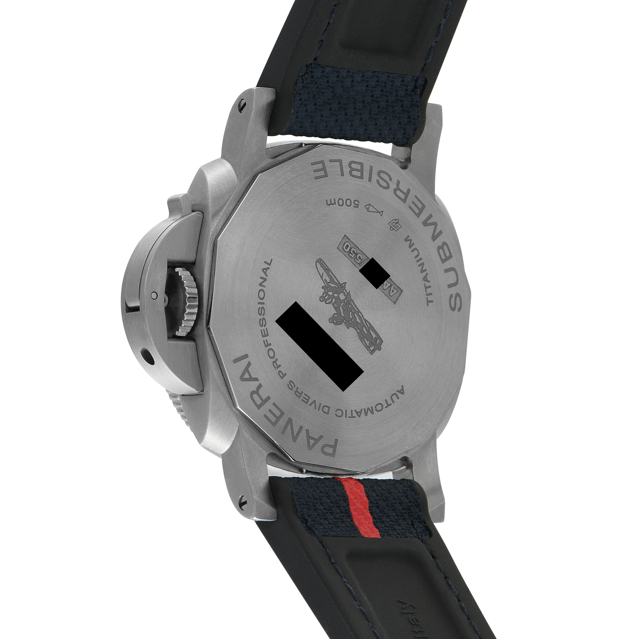 Officine Panerai Submersible GMT Luna Rosso Titanio Watch PAM01507 - Image 3