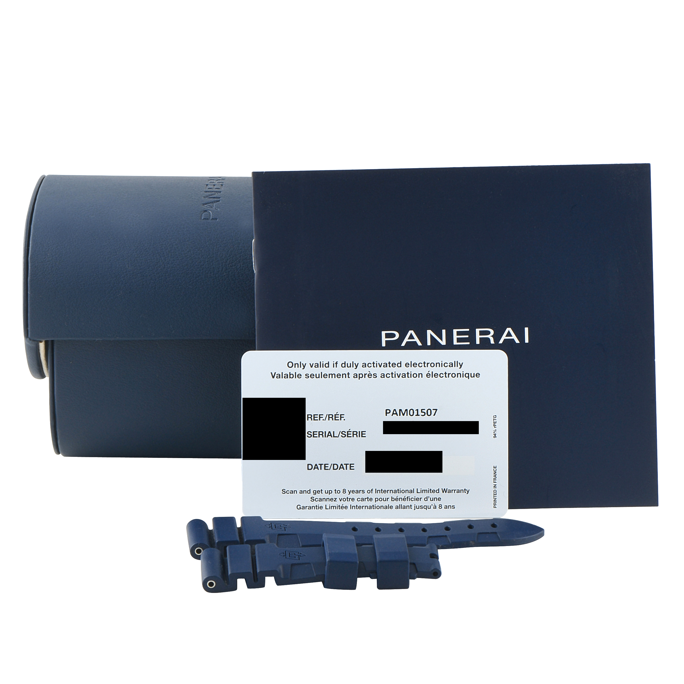 Officine Panerai Submersible GMT Luna Rosso Titanio Watch PAM01507 - Image 5