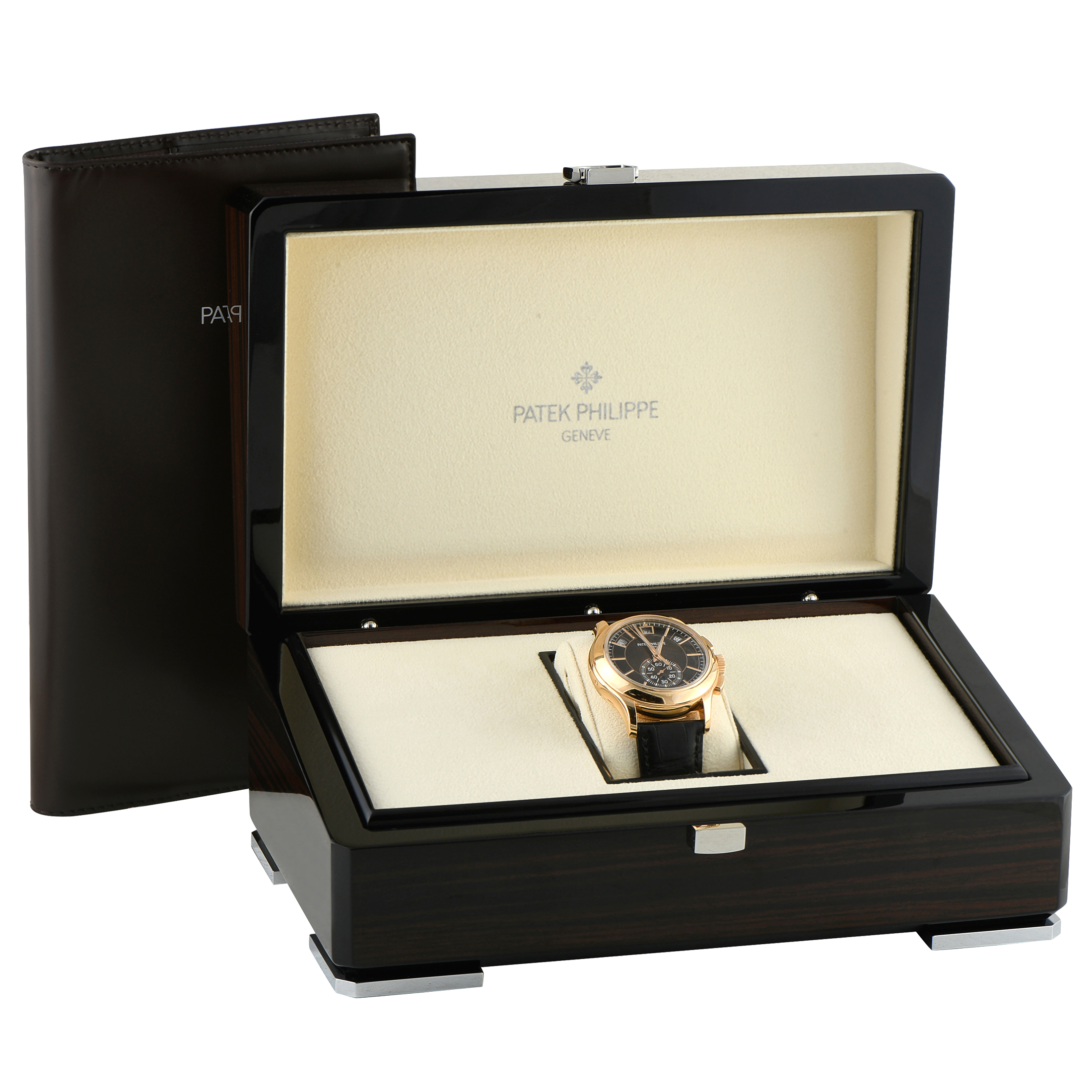 Patek Philippe Annual Calendar Chronograph Rose Gold Watch 5905R-001 - Image 5