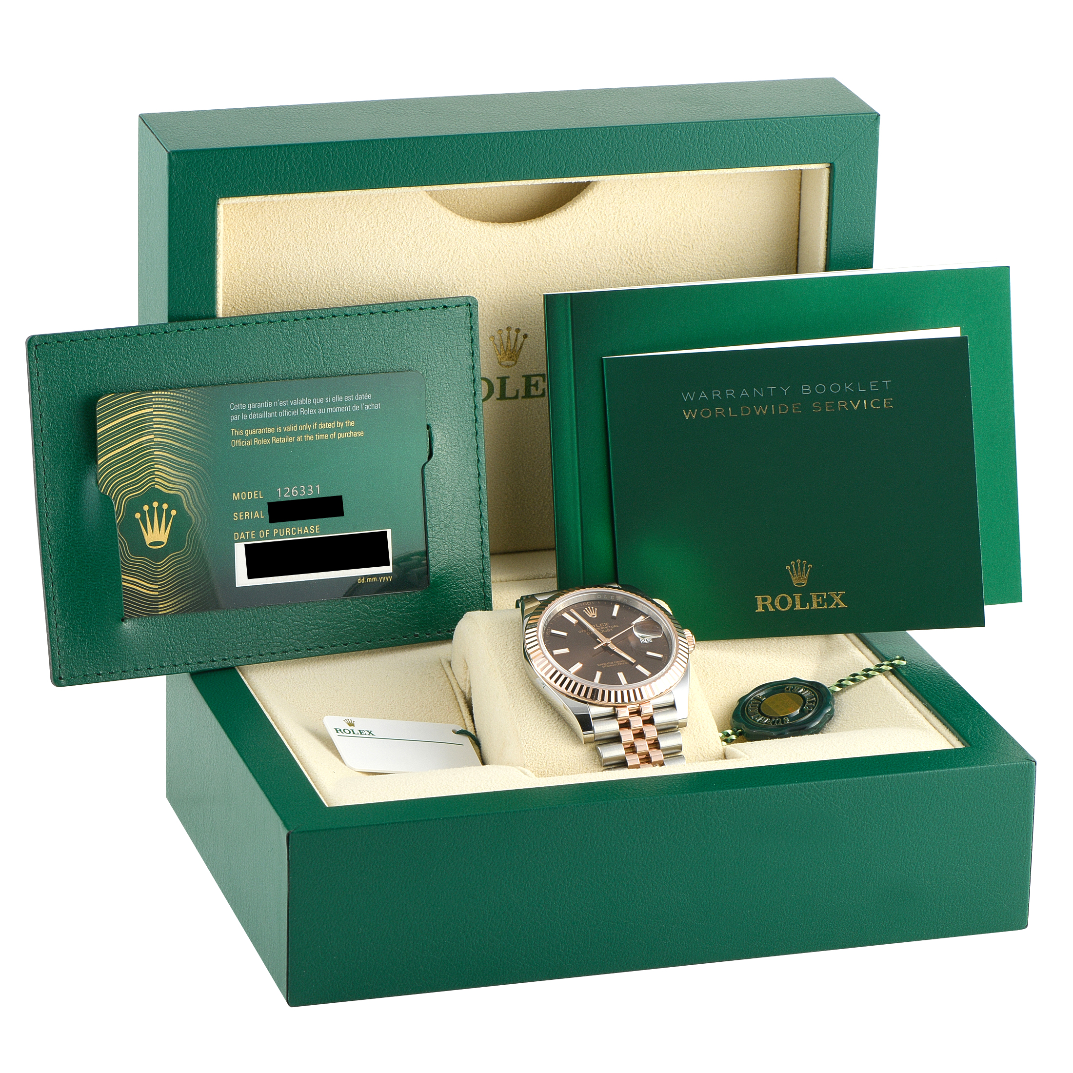 Rolex Datejust 41 Chocolate Dial Two-Tone Jubilee Watch 126331 - Image 5