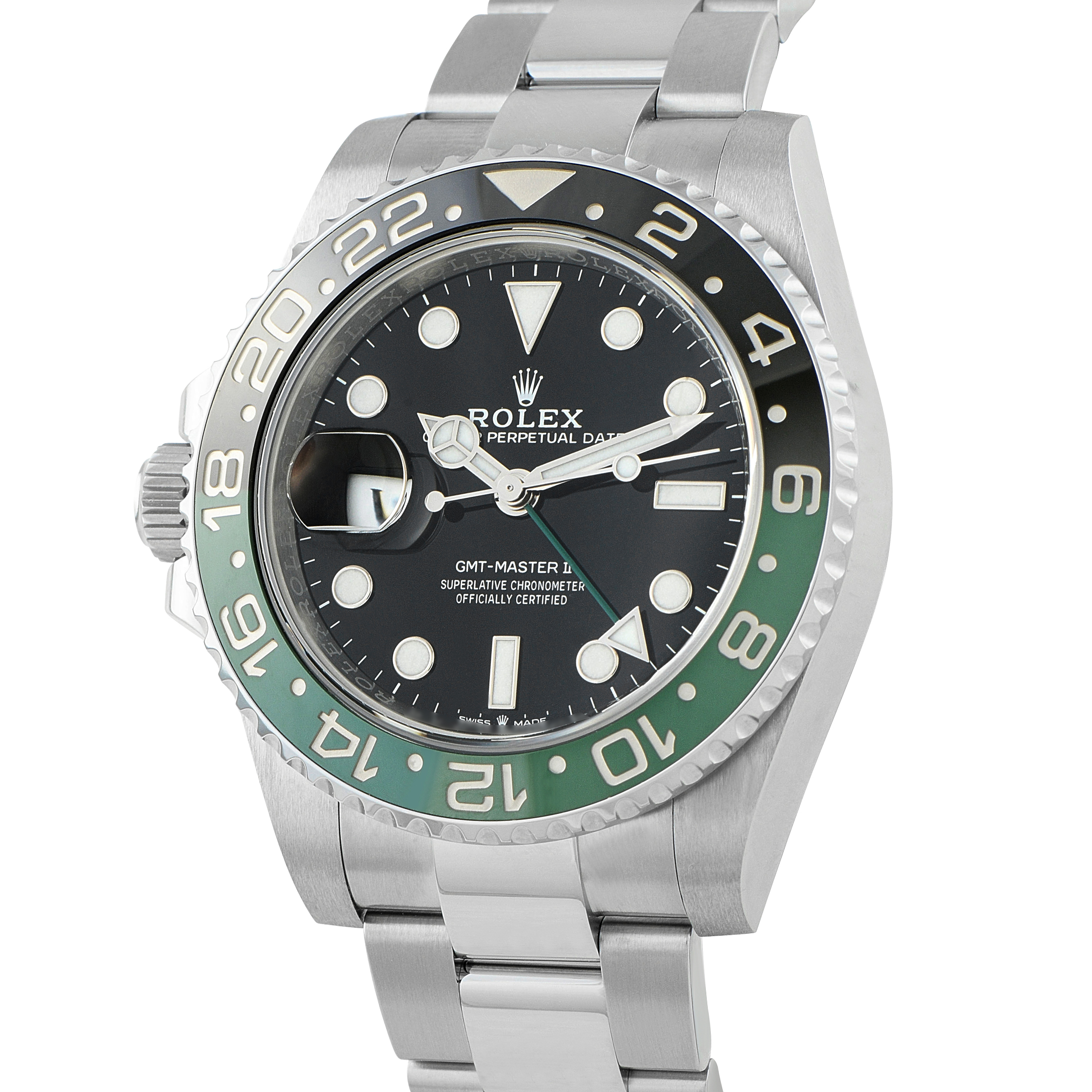 Rolex GMT-Master II Left-Hand Sprite Oystersteel Watch 126720VTNR - Image 2