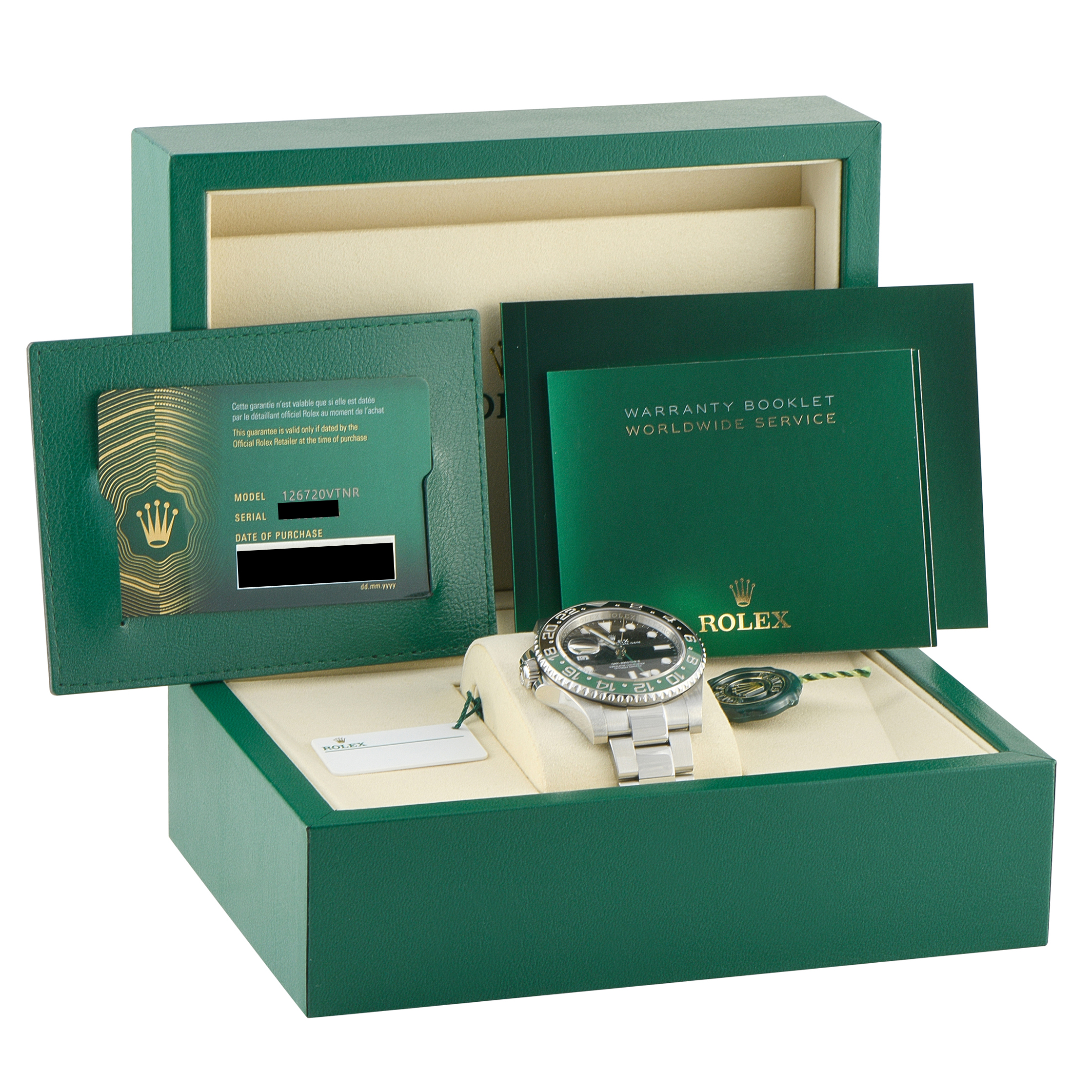 Rolex GMT-Master II Left-Hand Sprite Oystersteel Watch 126720VTNR - Image 5