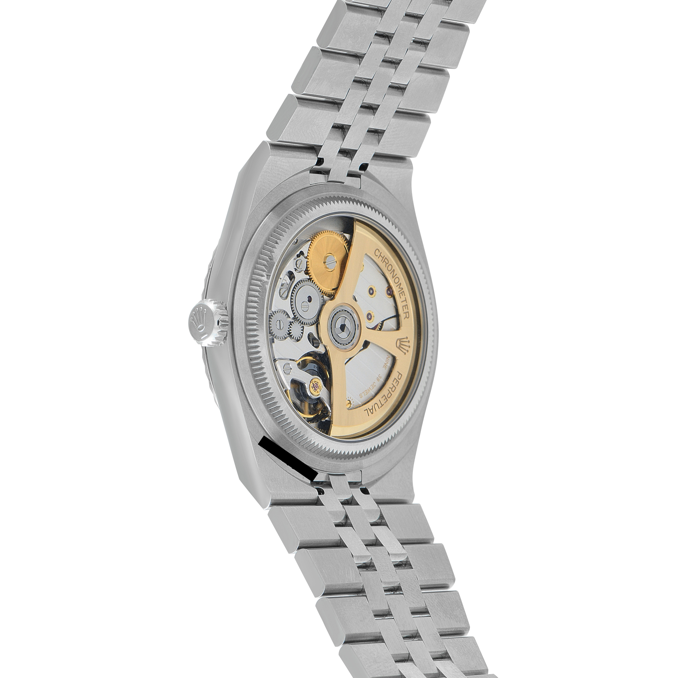 Rolex Land-Dweller 40 Steel Flat Jubilee Watch 127334 - Image 3