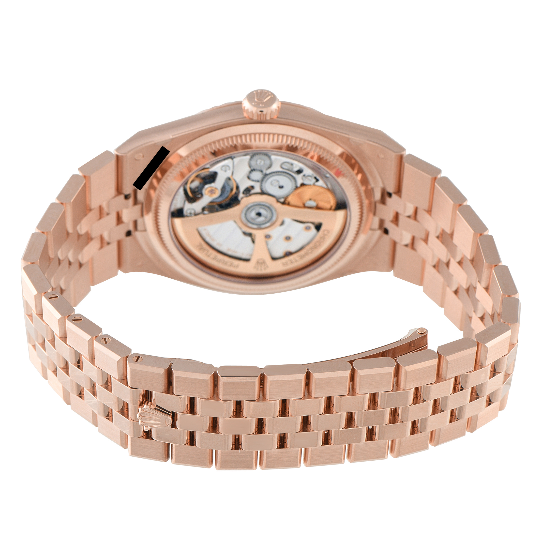 Rolex Land-Dweller 40 Everose Gold Flat Jubilee Watch 127335 - Image 4