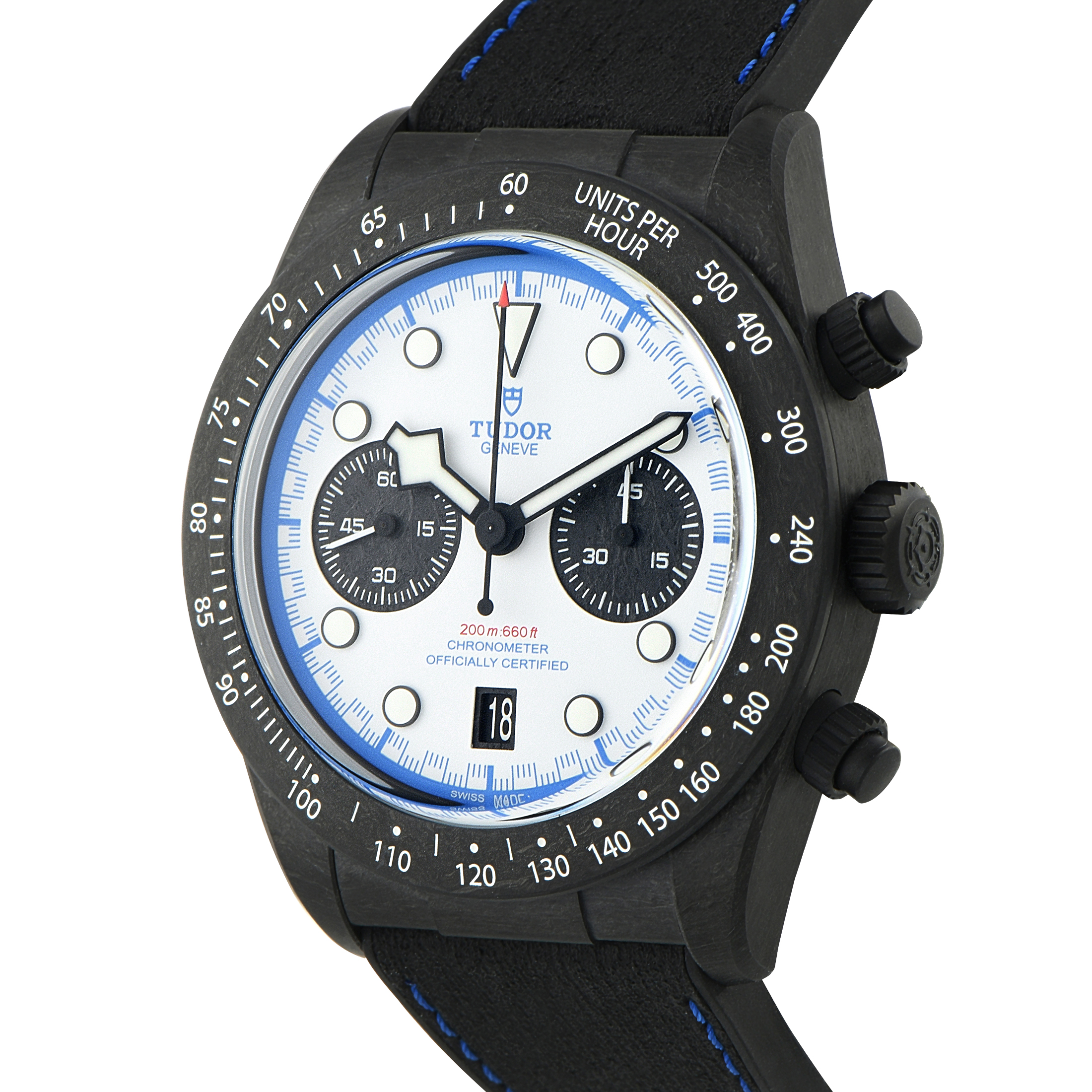 Tudor Black Bay Chrono Carbon 25 Watch 79377KN - Image 2